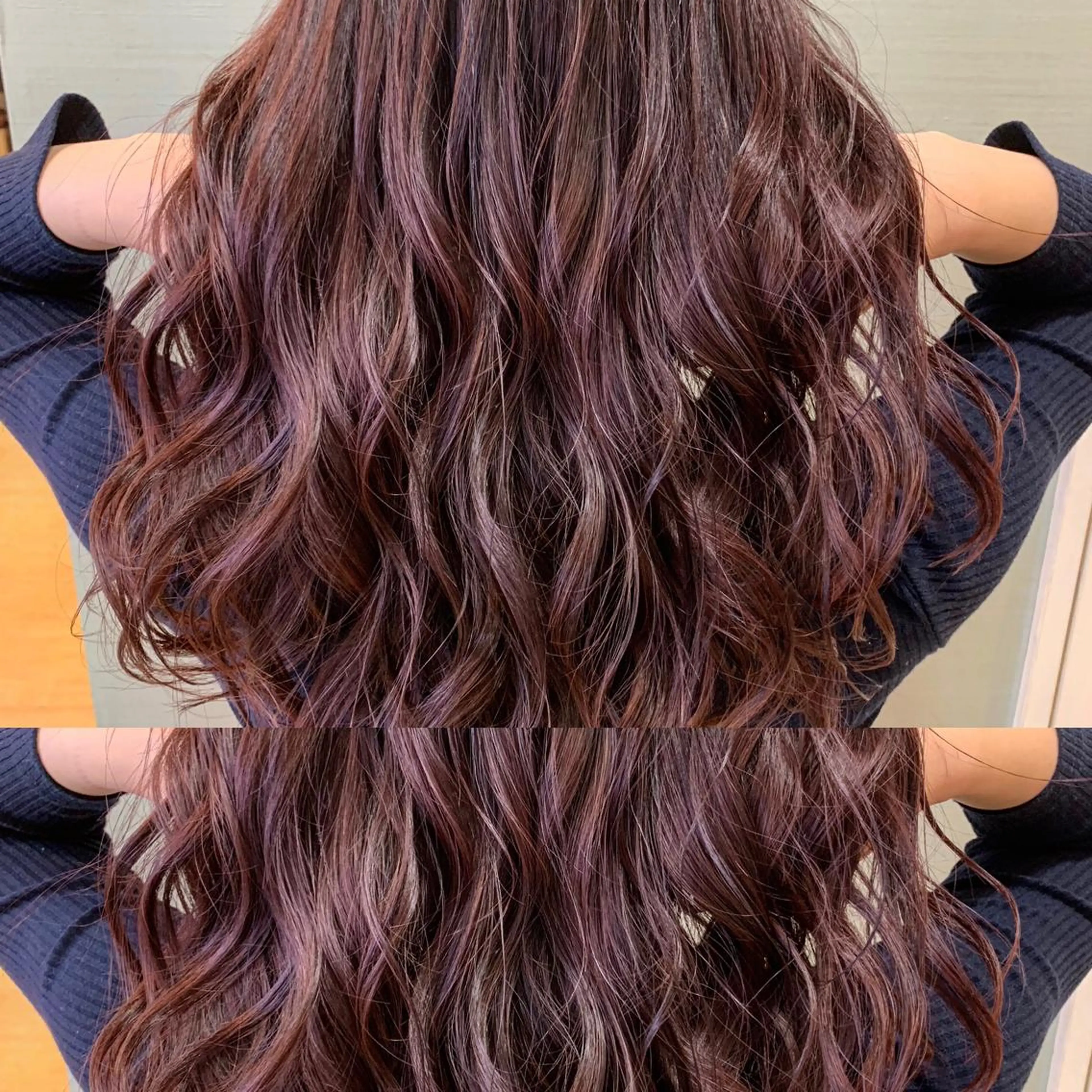 ロング カラー box mico. mutsumiのヘアスタイル