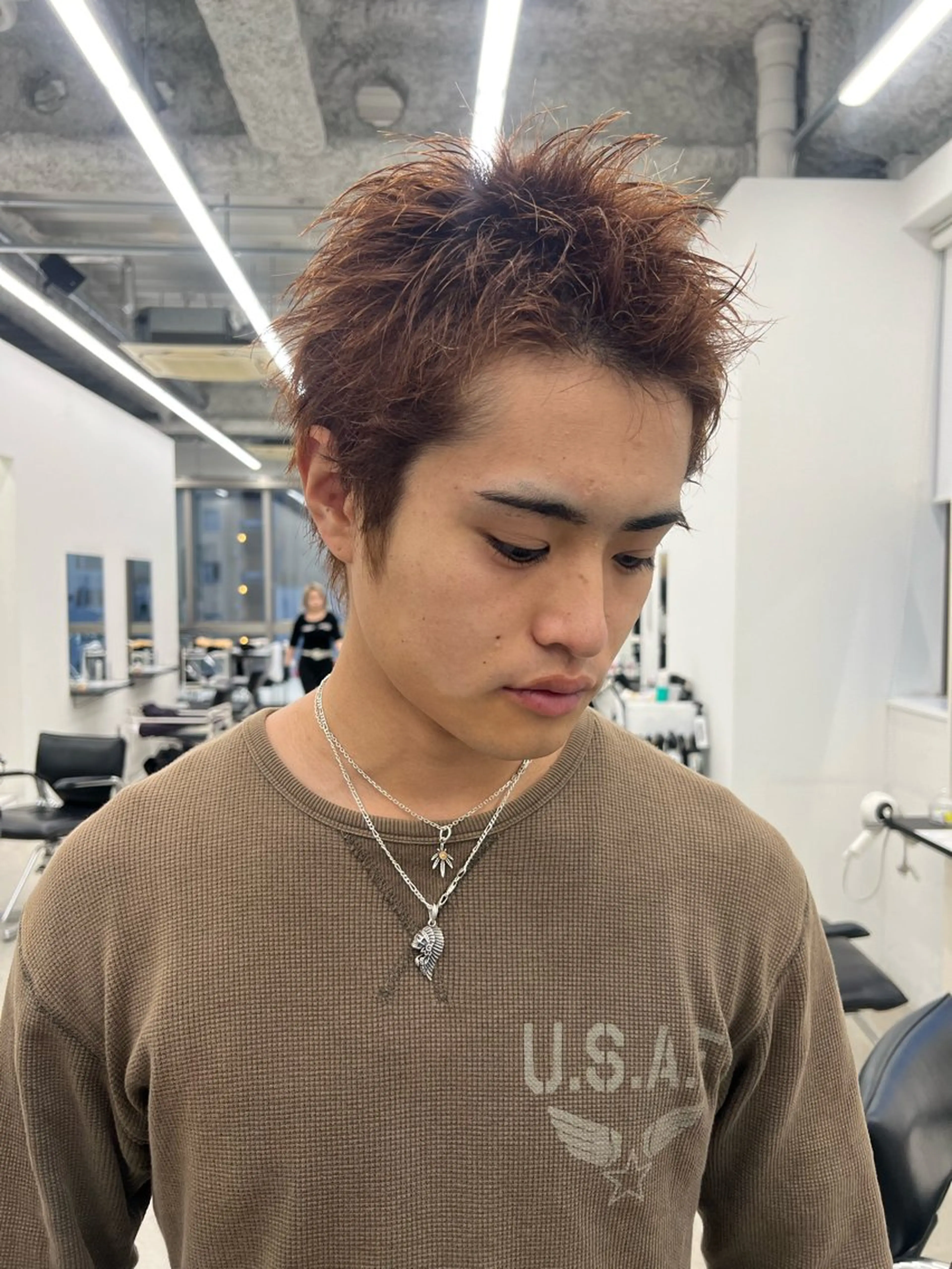 カラー ENGOL 名古屋栄所属・萩野下 かきのヘアスタイル
