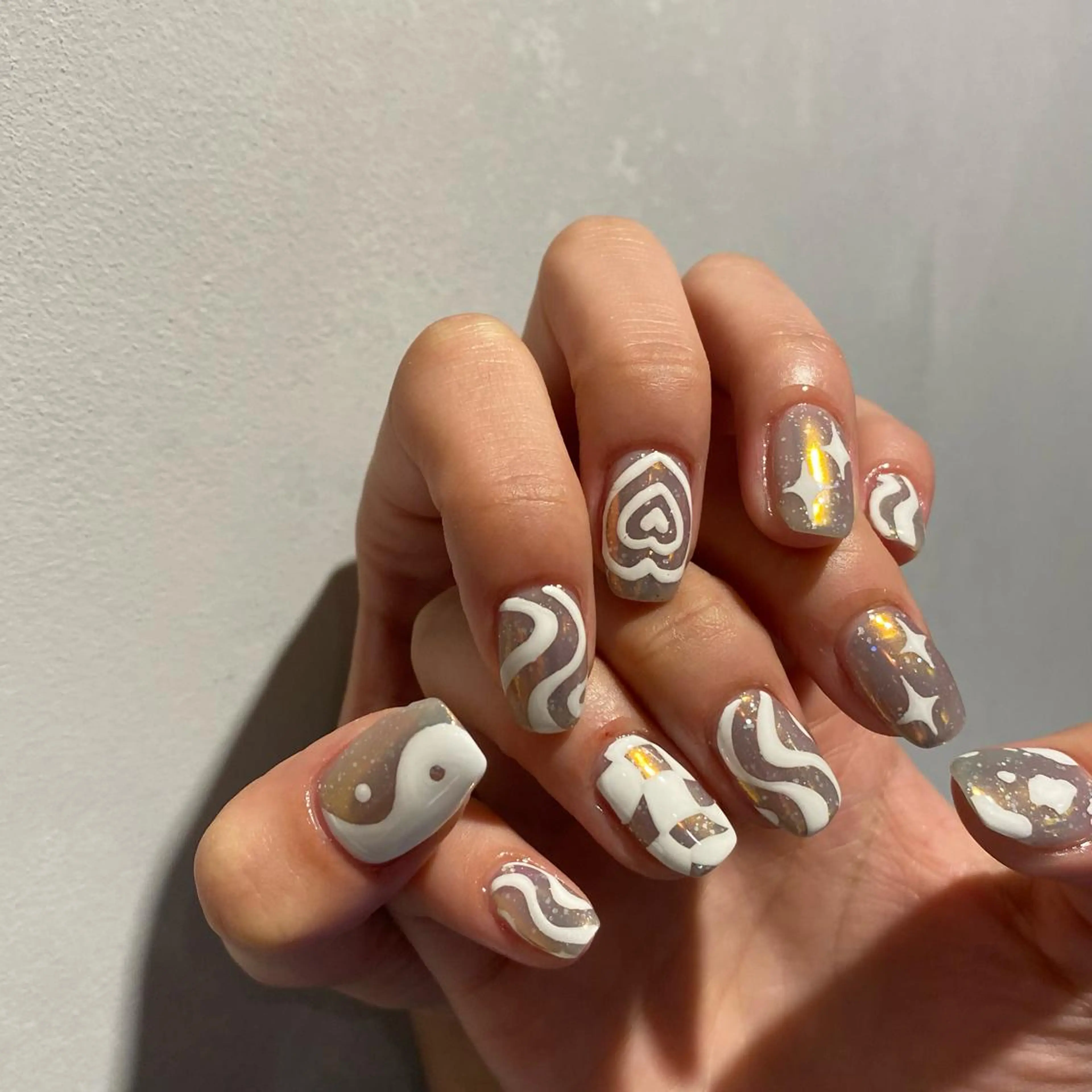 ネイル ニュアンスネイル ハンドネイル RINO AMANE nailのネイルデザイン