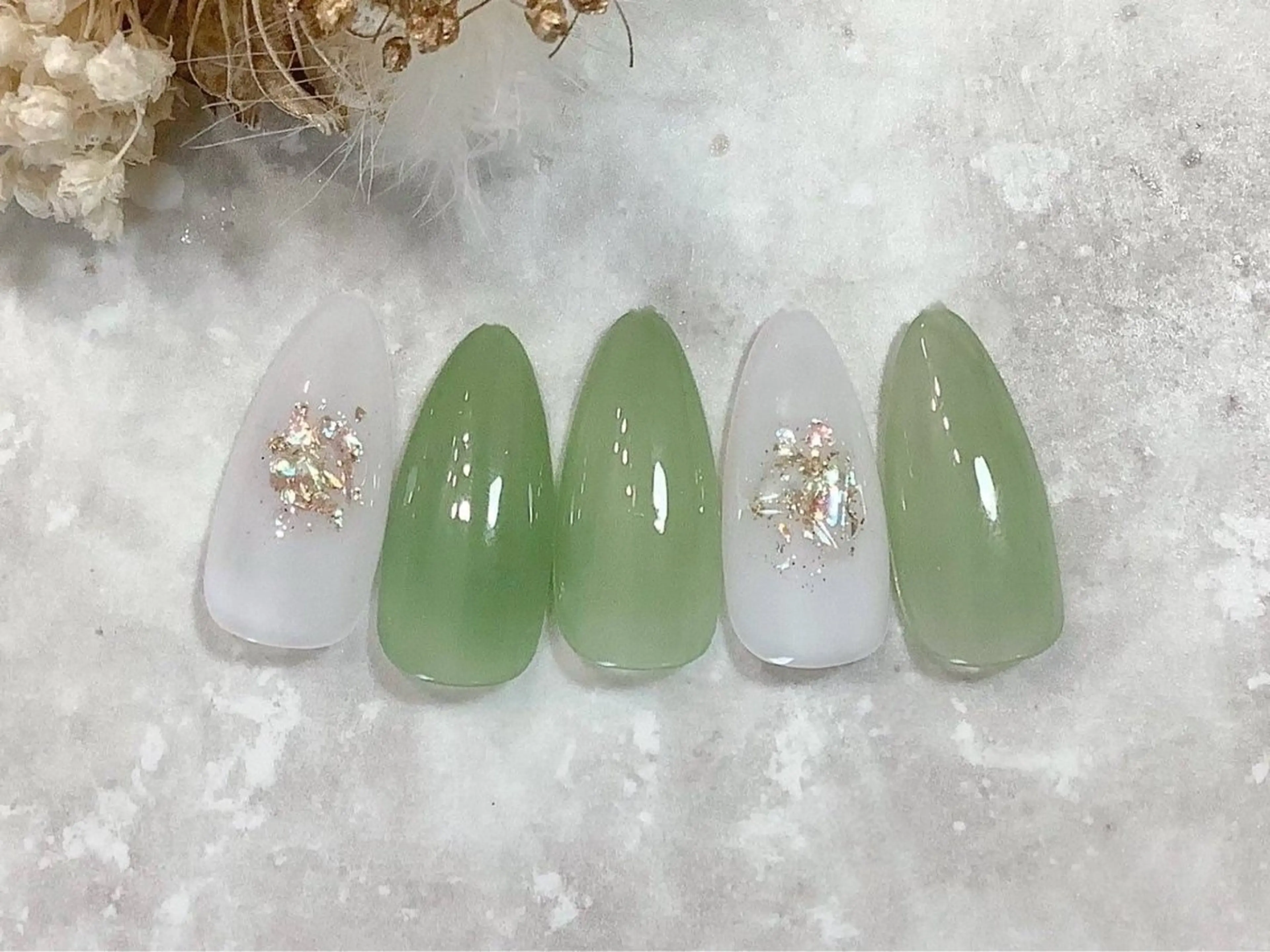 ネイル オフィスネイル シンプルネイル 【パラジェル・フィルイン】Nailsalon Merci東中野所属・Merci shigaのネイルデザイン