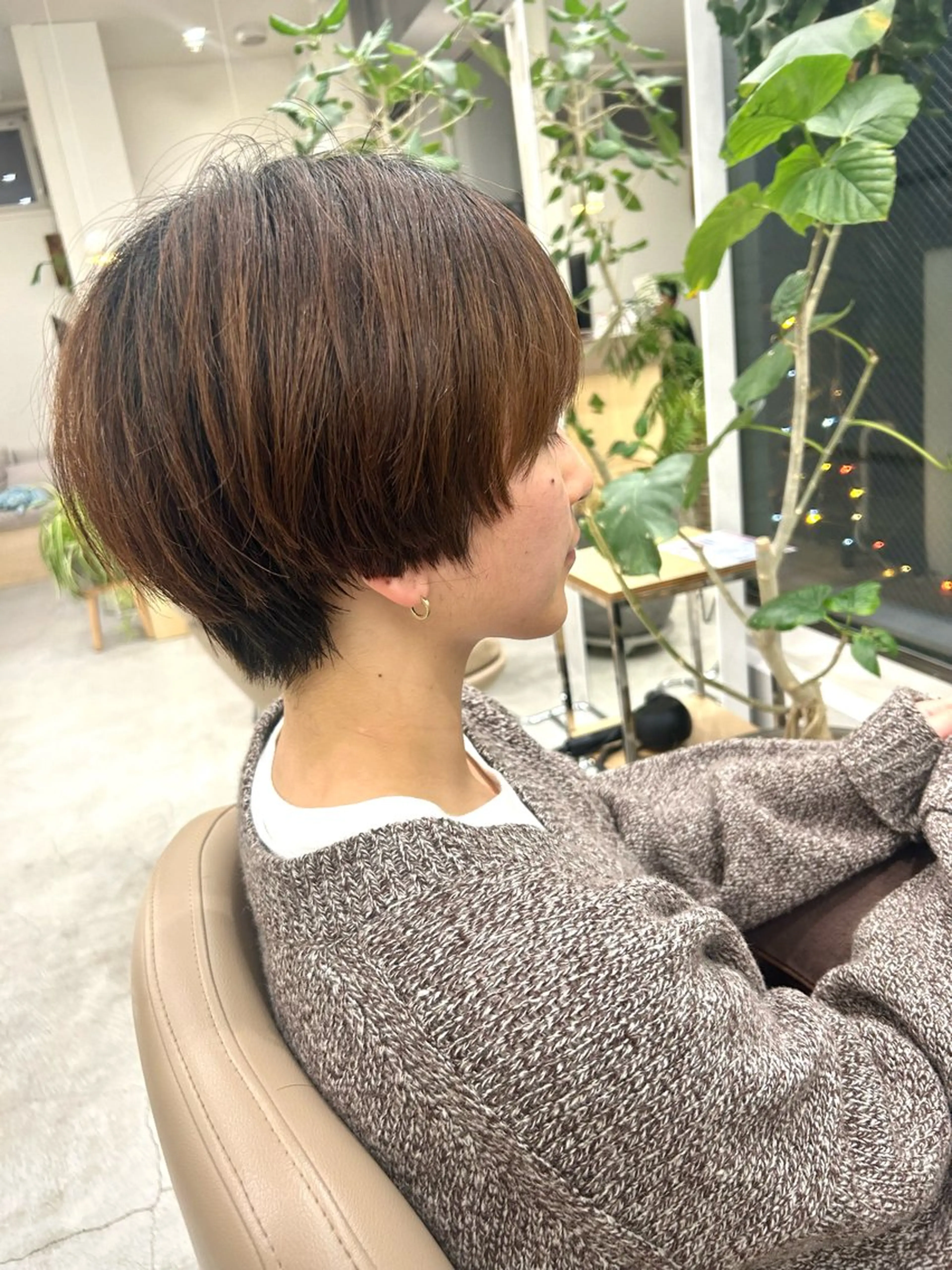 ショート 💛🤍U too e’s 鎌倉🧸のヘアスタイル