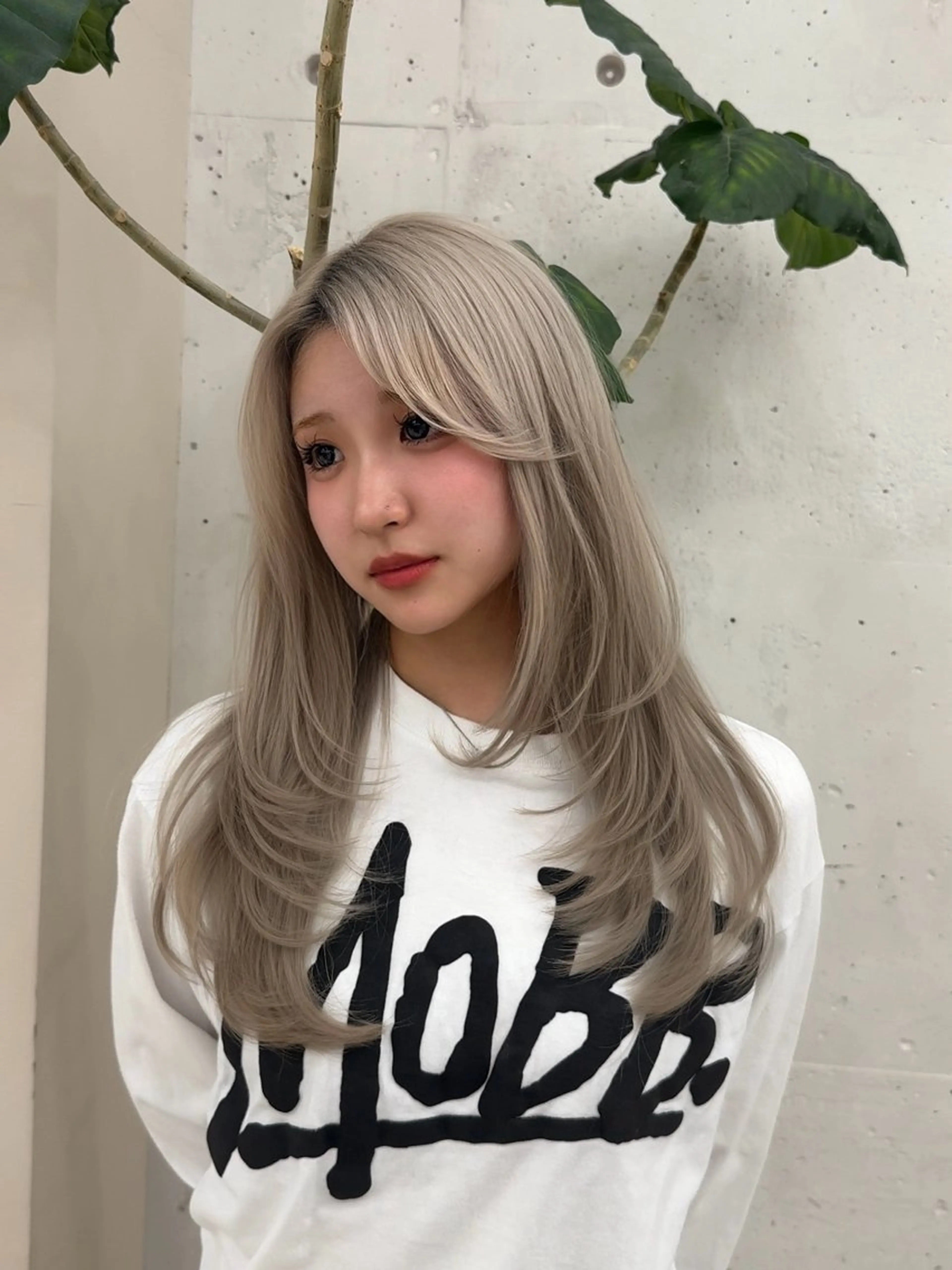 【撮影モデル募集】カット＋ダブルカラー(ミルクティーベージュカラーのみ)の写真