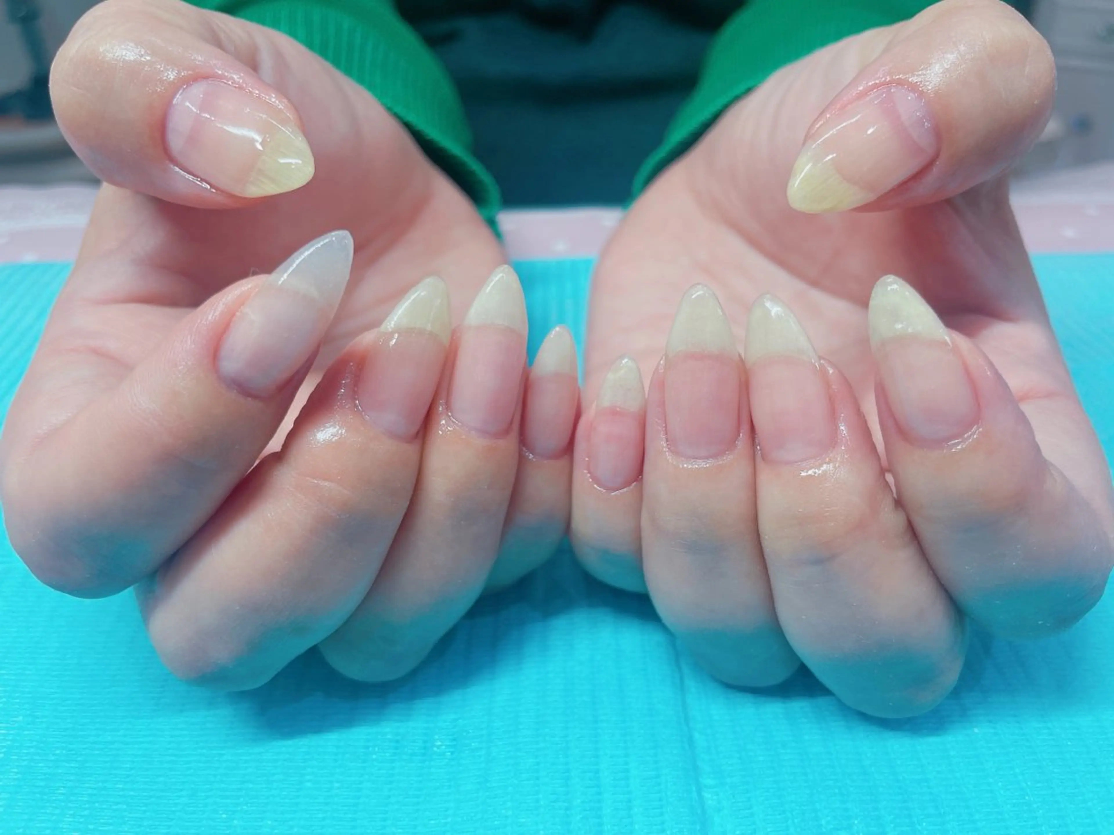 ネイル クリアネイル ジェルネイル オフのみ(ネイル) ゆ か_Nails💫のネイルデザイン