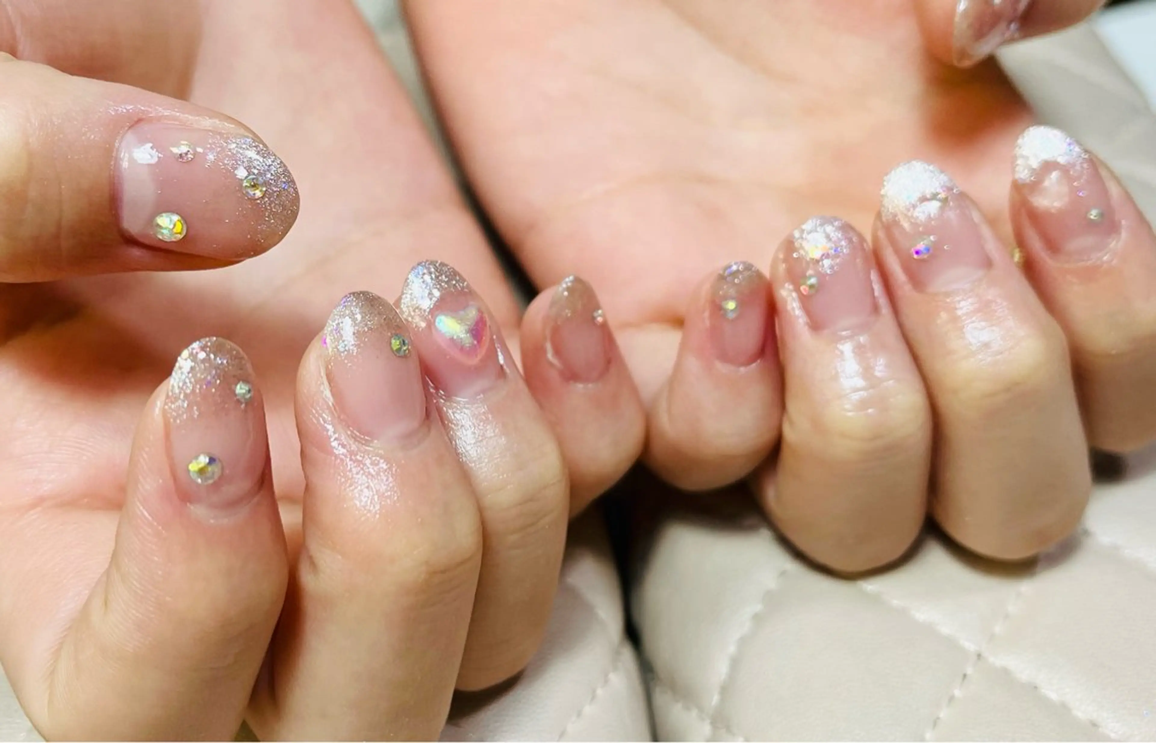 ネイル ハンドネイル goldgleams ちなのネイルデザイン