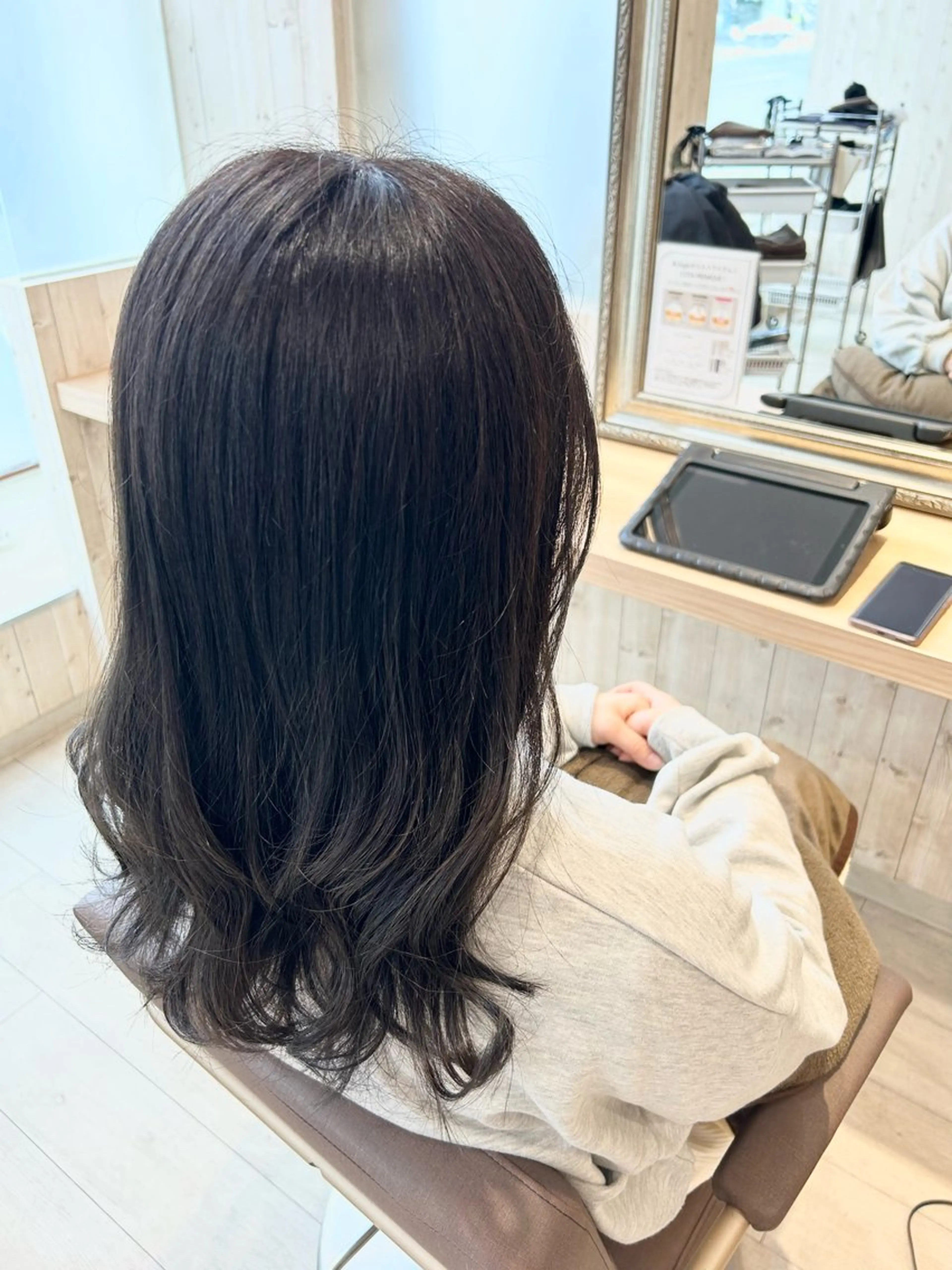 セミロング カラー カット ヘアカラー 🍓後藤 はるな🍓のヘアスタイル