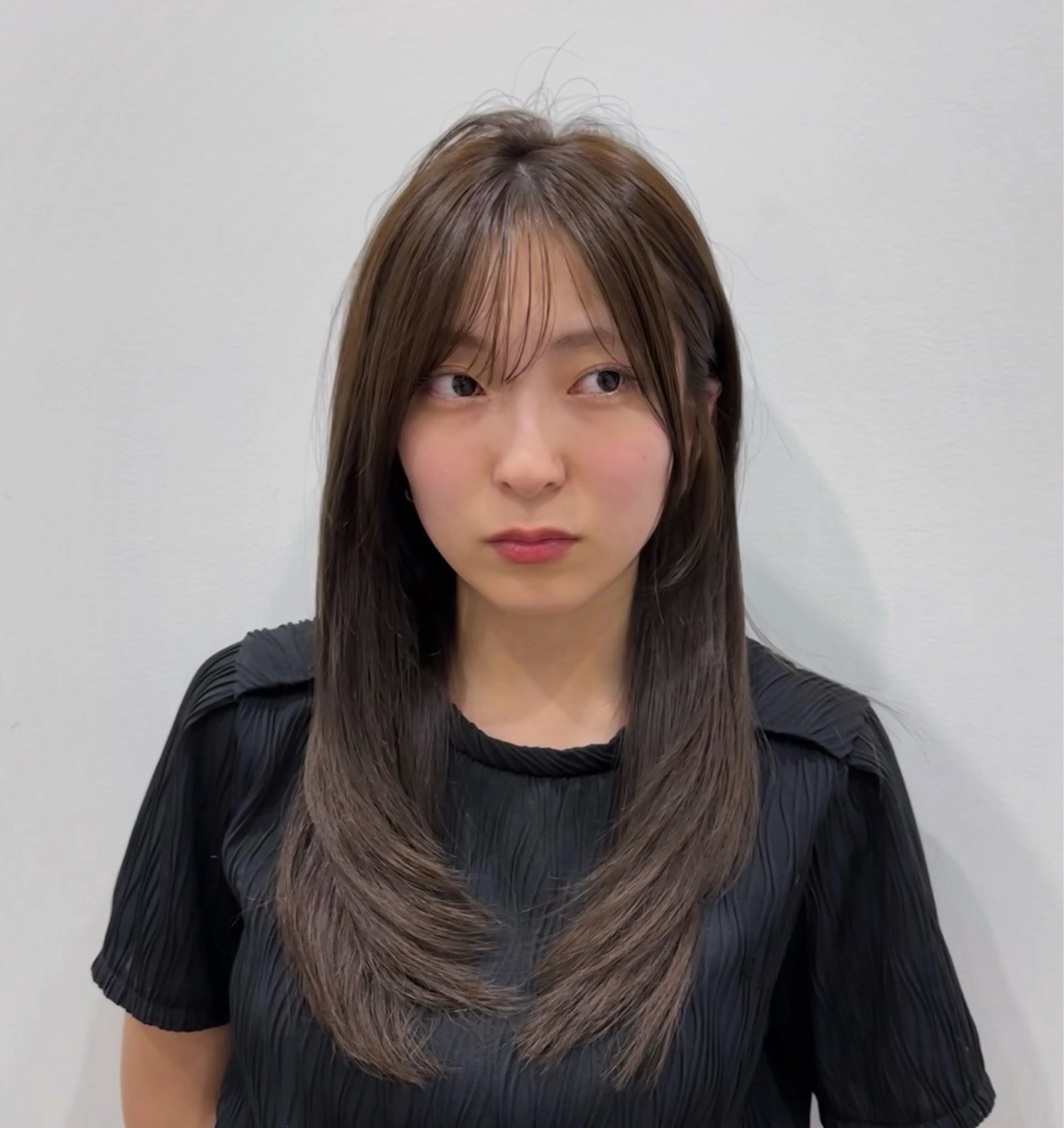 セミロング カラー メンズパーマ/ メンズカット/平木のヘアスタイル