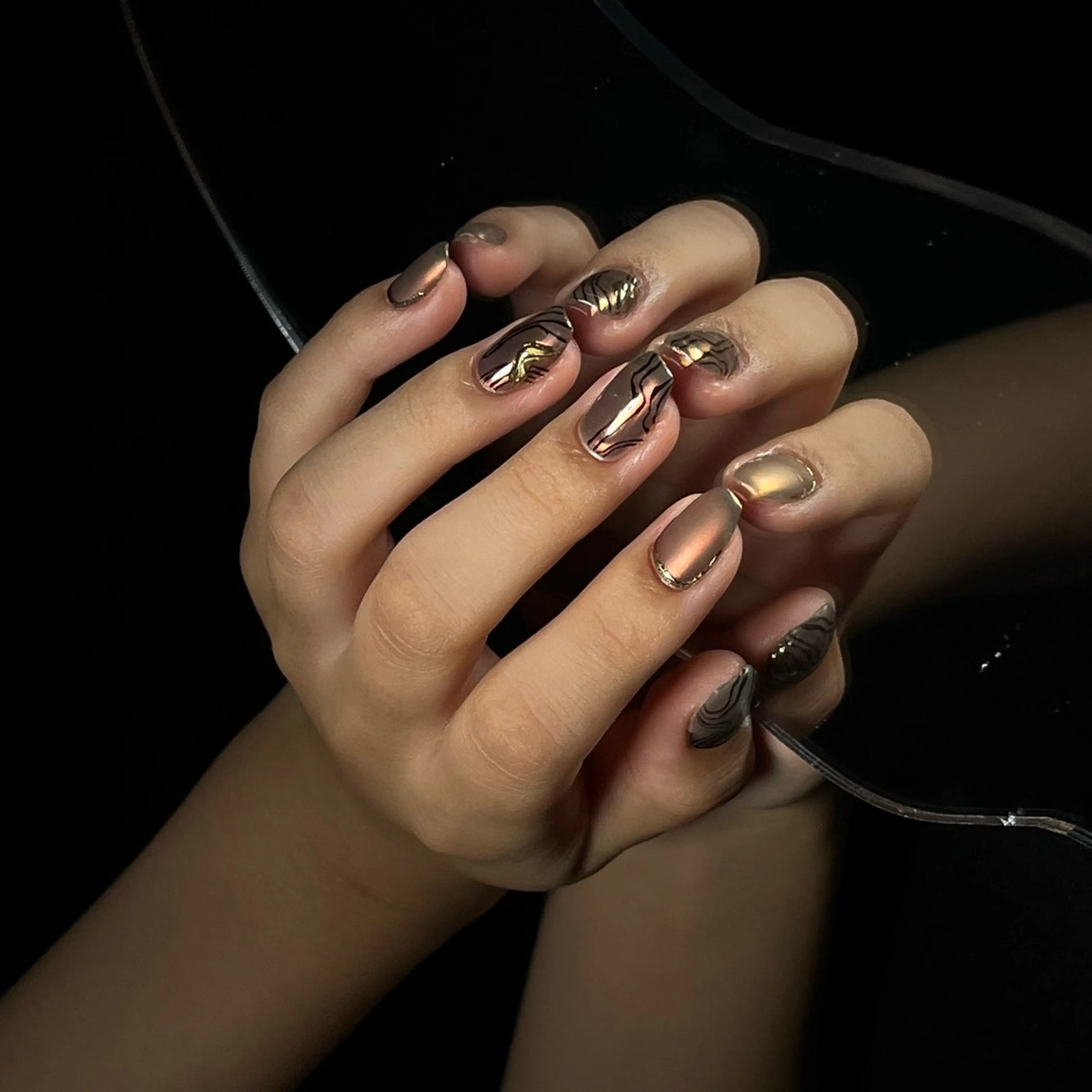 ネイル ハンドネイル Cleo 名古屋駅店 🖤Seraのネイルデザイン