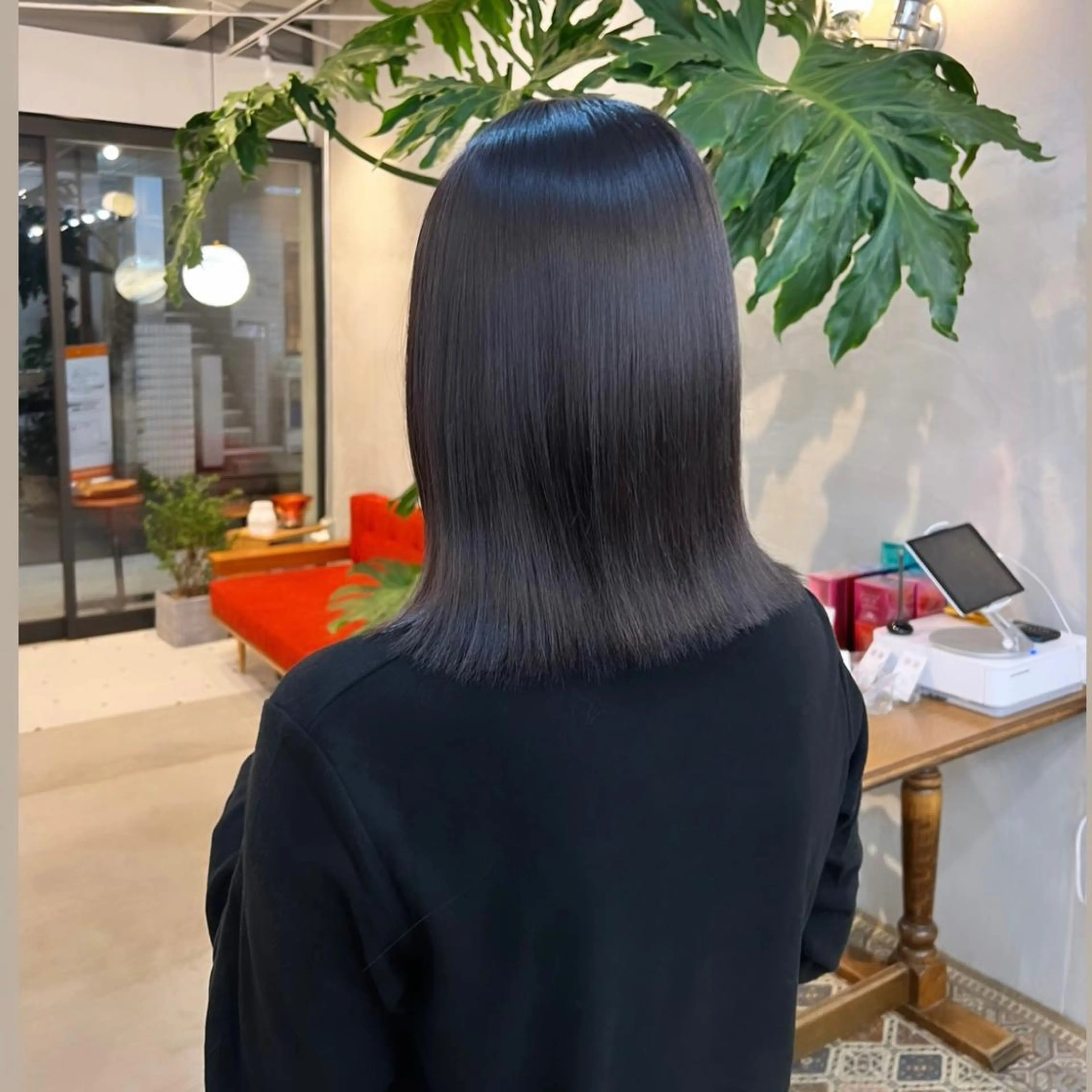 ショート カラー パーマ 透明感カラー グレージュ 切りっぱなしロブ スパイキーショート/ メンズヘア/hugeのヘアスタイル