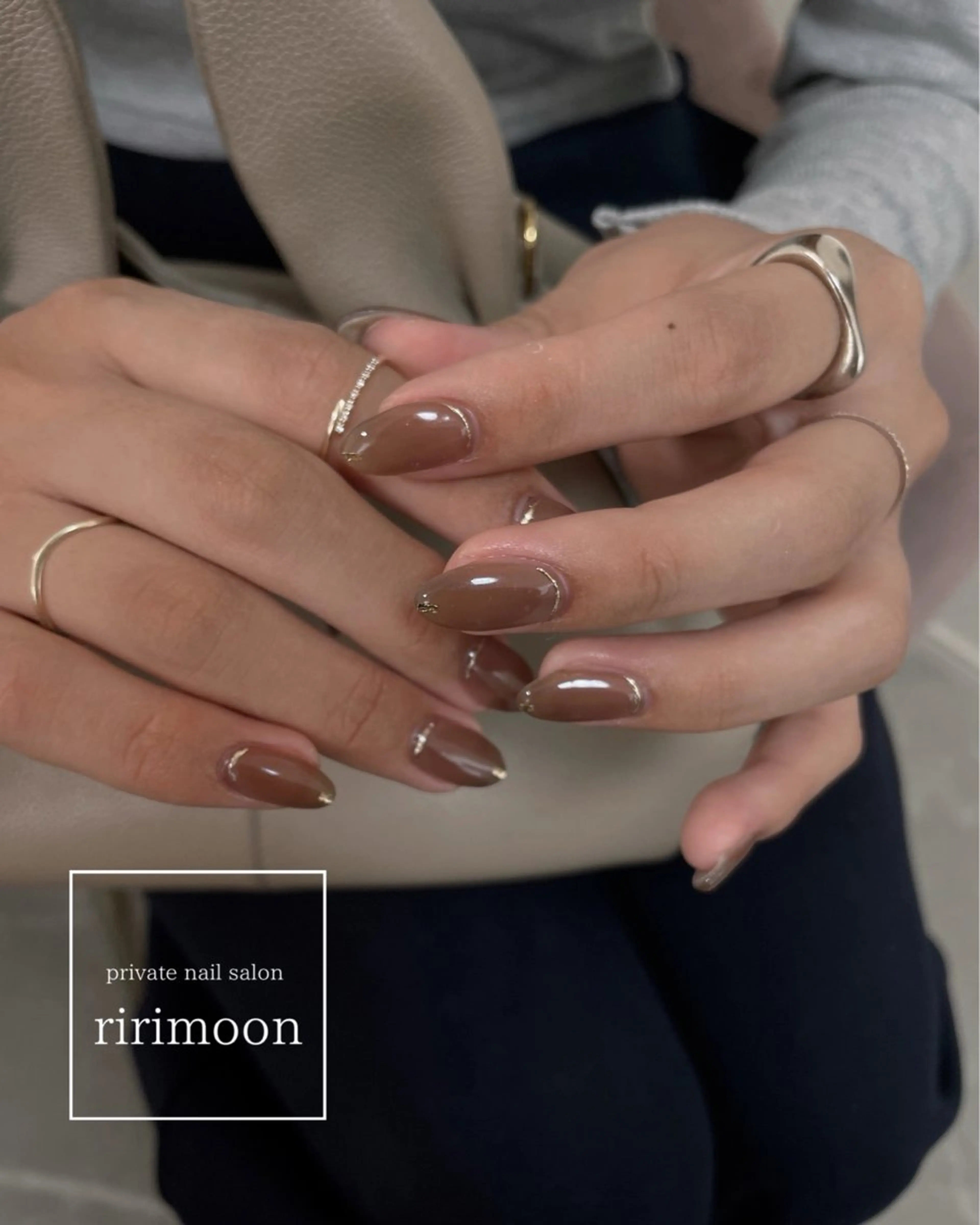 ネイル ハンドネイル ririmoon eriのネイルデザイン