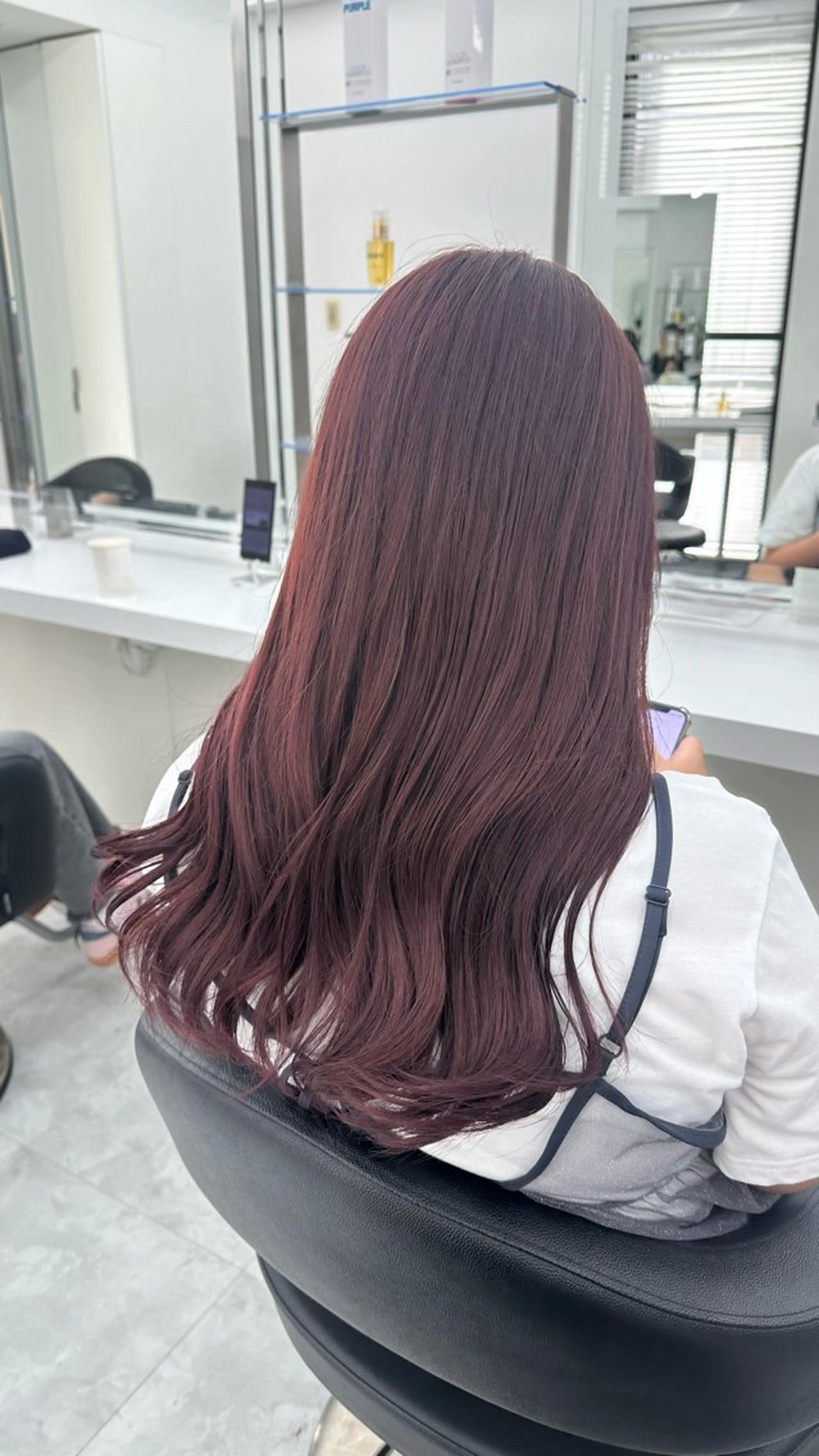 ロング カラー ヘアカラー トリートメント ヘッドスパ ヘアセット ガーリーstyle ❤︎misaki🏹のヘアスタイル