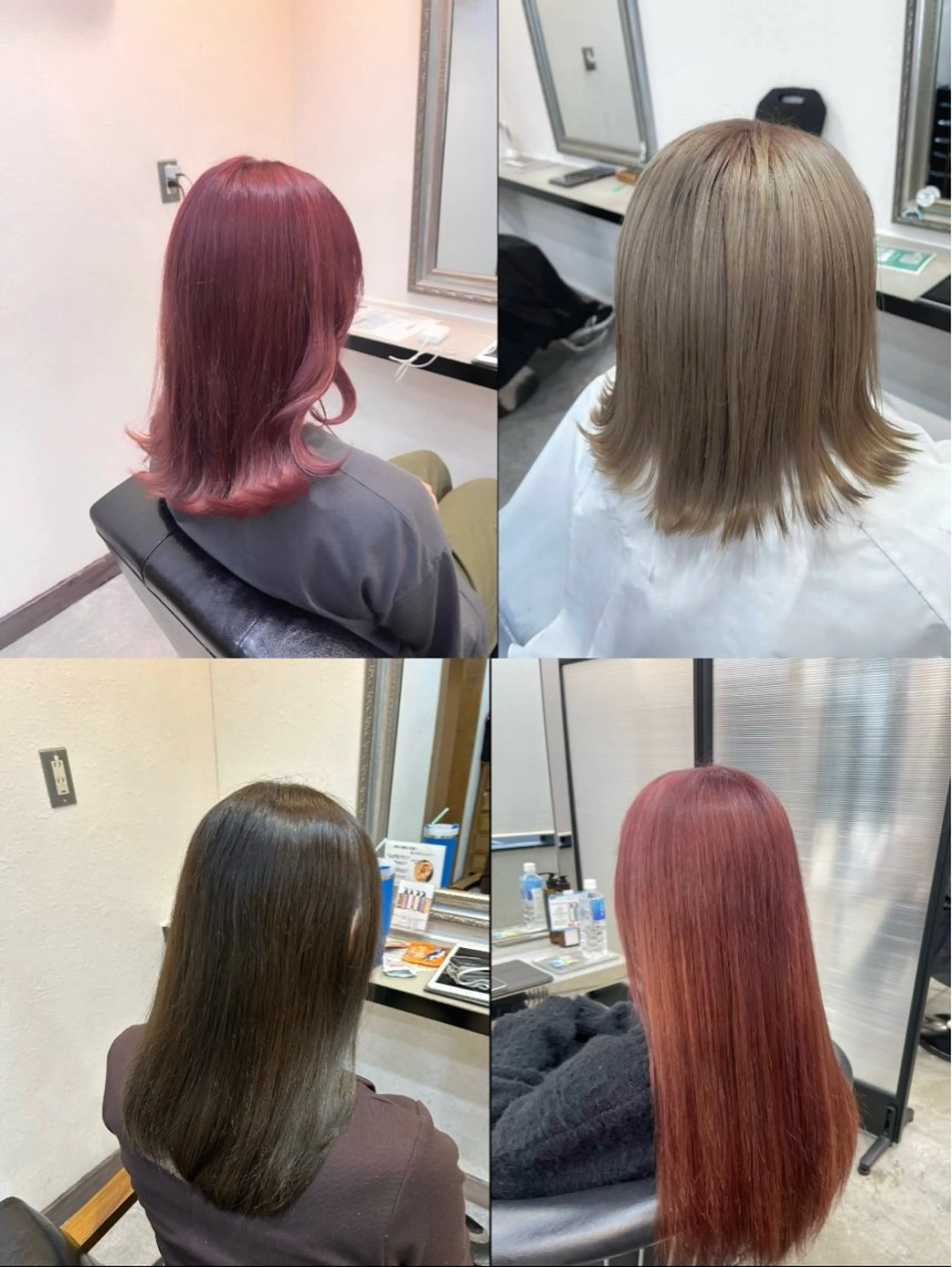 レディース限定✨カラー➕ダメージ補修トリートメントの写真