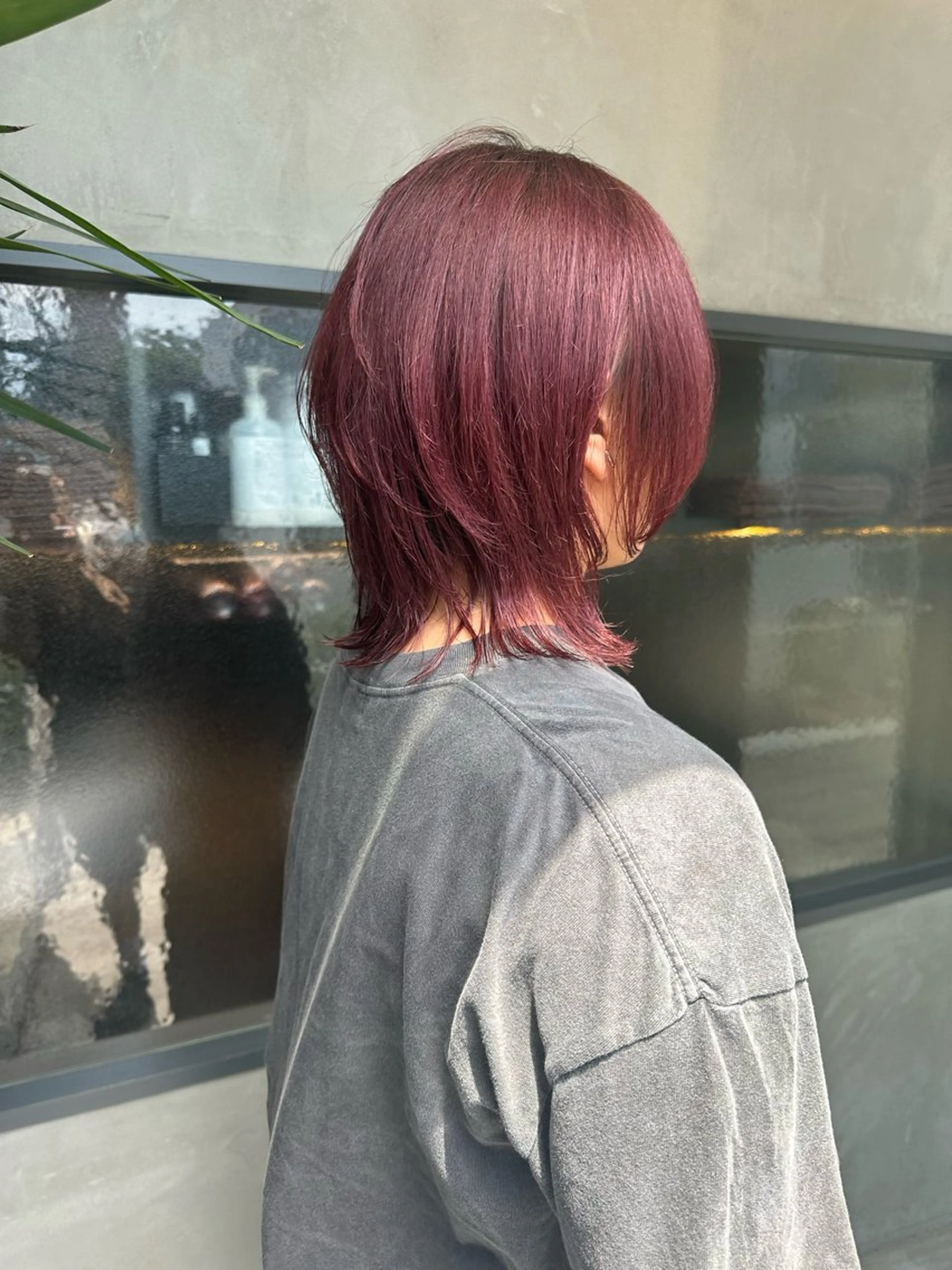 ミディアム カラー ボブ/似合わせカット /ニュアンスカラーのヘアスタイル