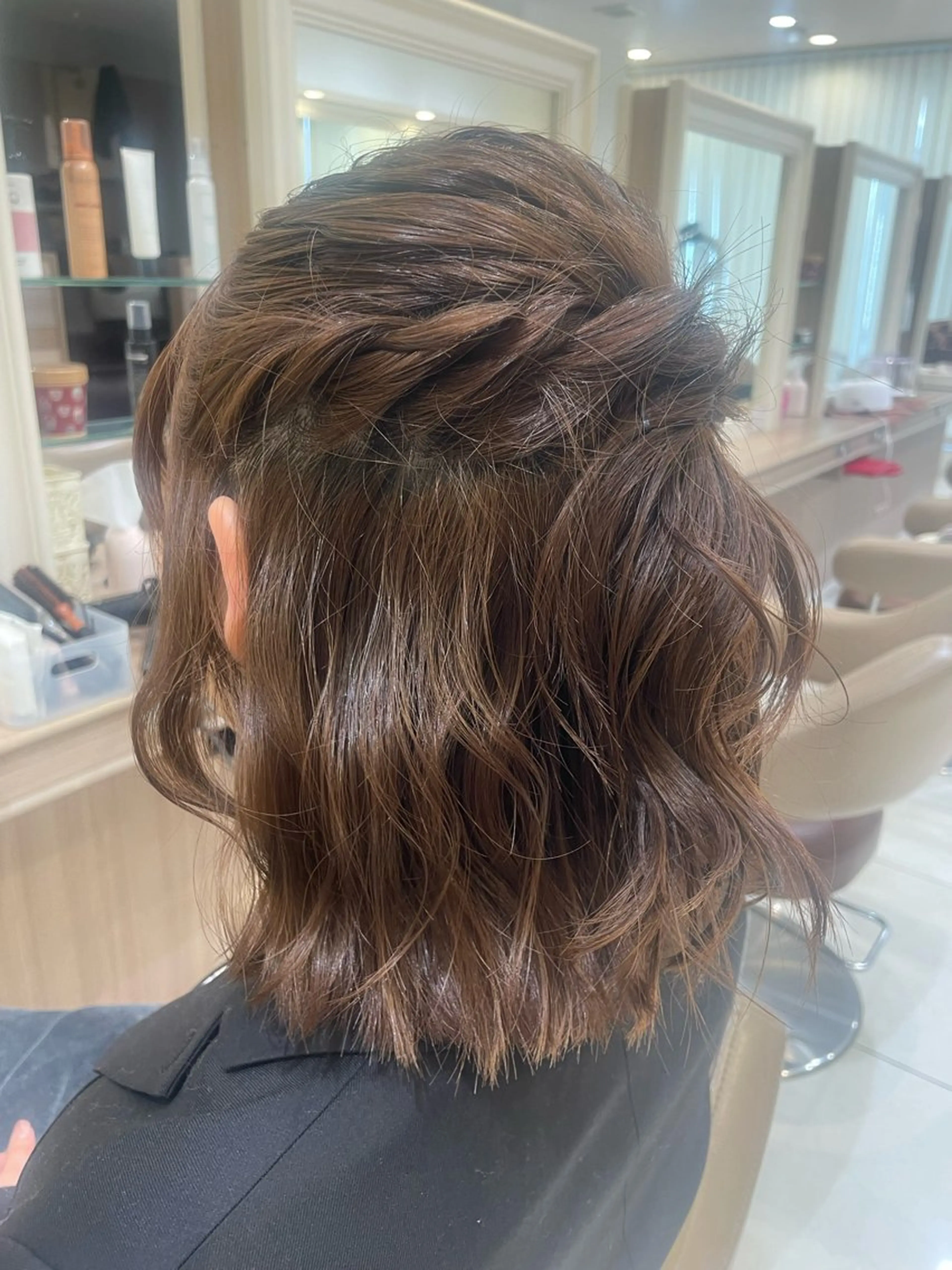 ショート ヘアアレンジ ヘアセット 韓国ヘアメイク🎀/ 縮毛矯正✨山本媛香のヘアスタイル