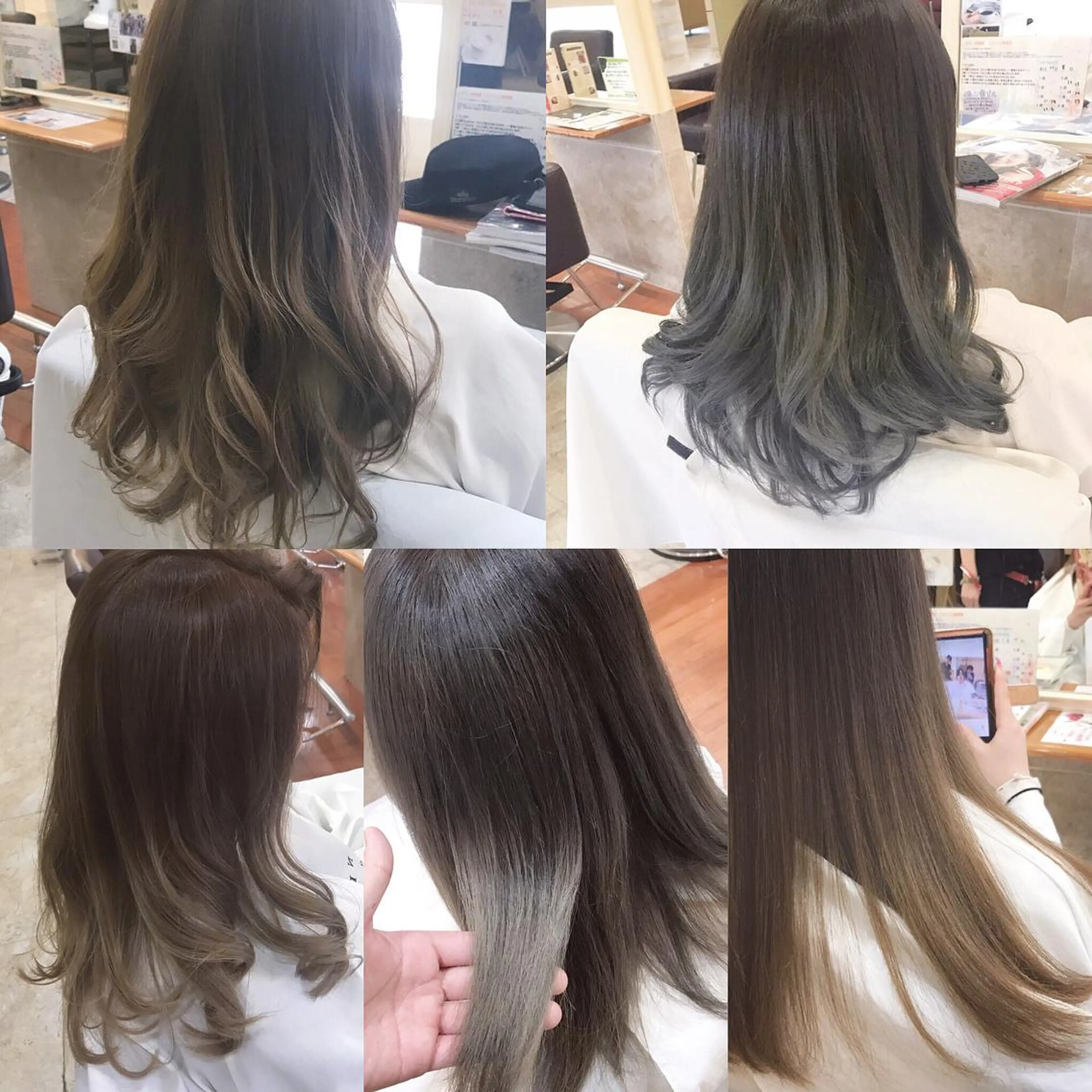 ロング カラー グラデーションカラー ヘアカラー 土居 正季のヘアスタイル