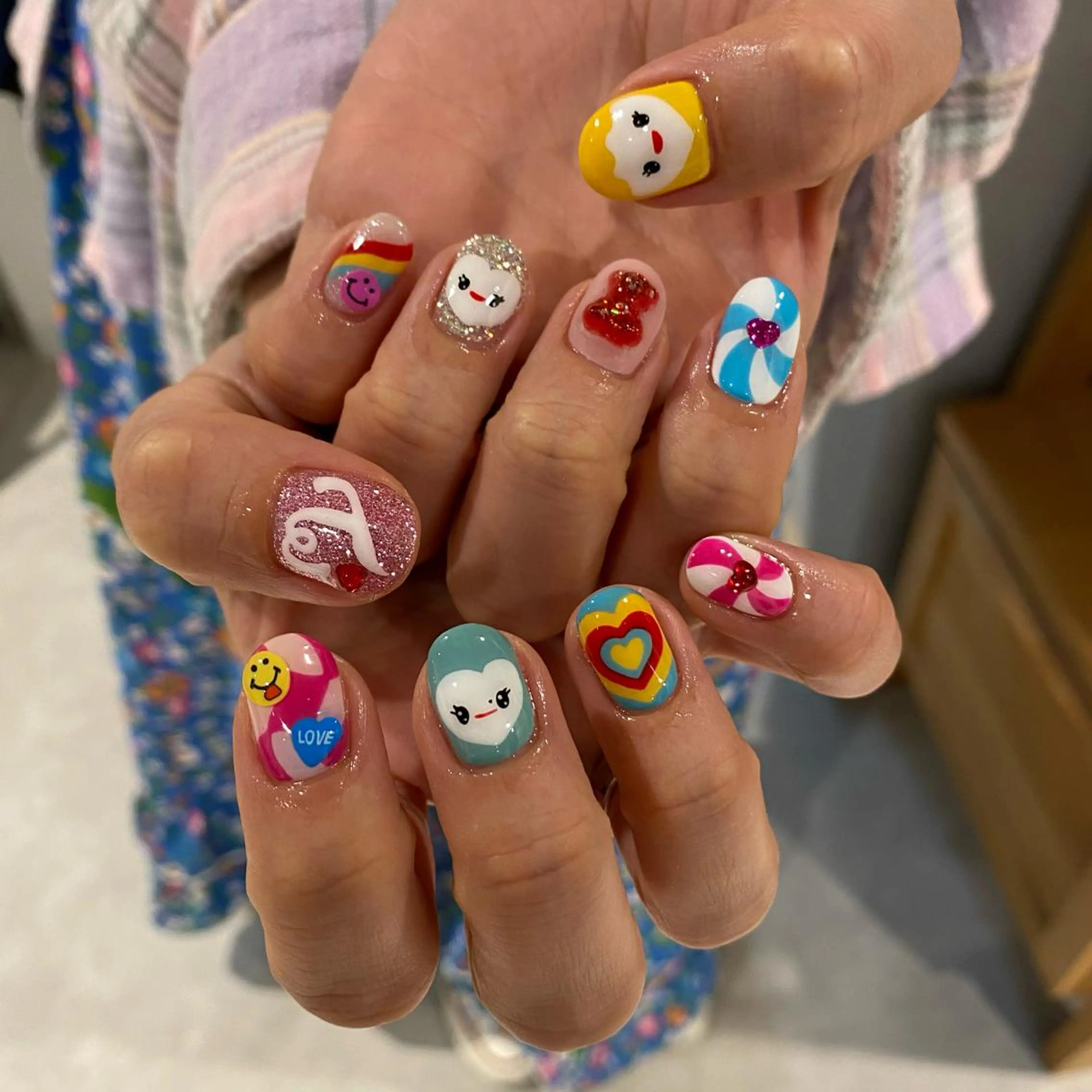 ネイル アートネイル ニュアンスネイル RINO AMANE nailのネイルデザイン