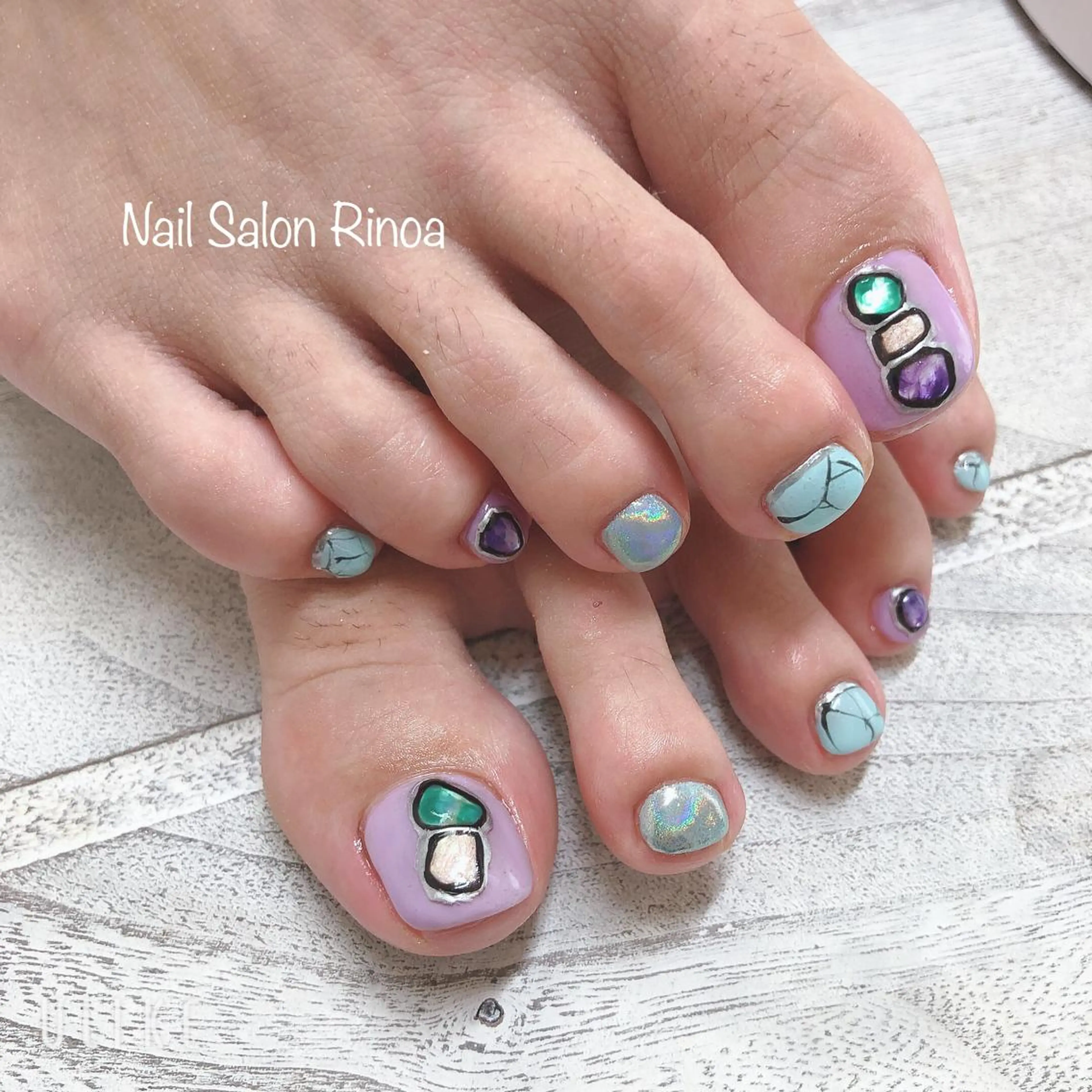 ネイル Nail Salon Rinoaのネイルデザイン