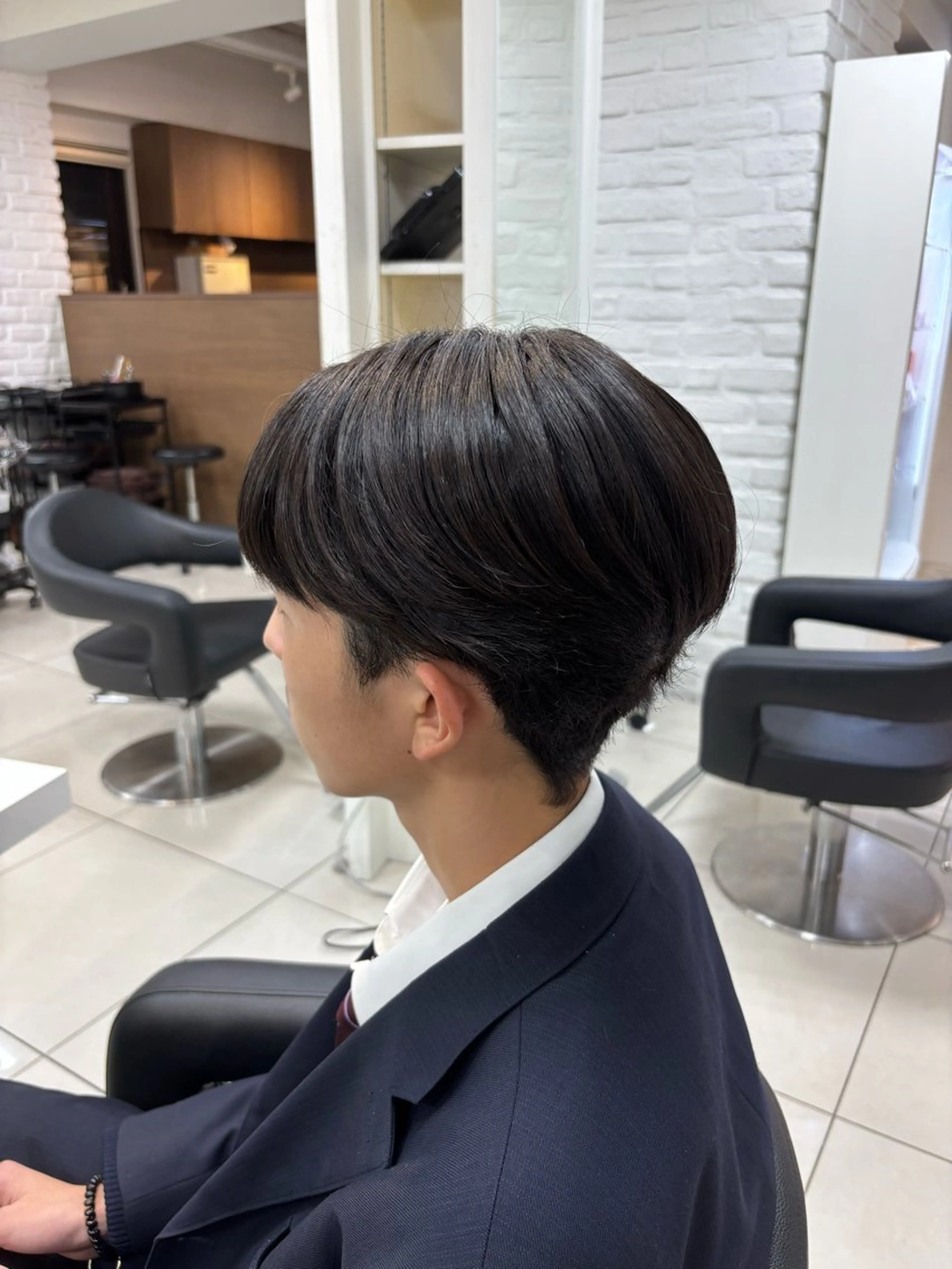 ショート メンズ縮毛矯正 💎Reoのヘアスタイル