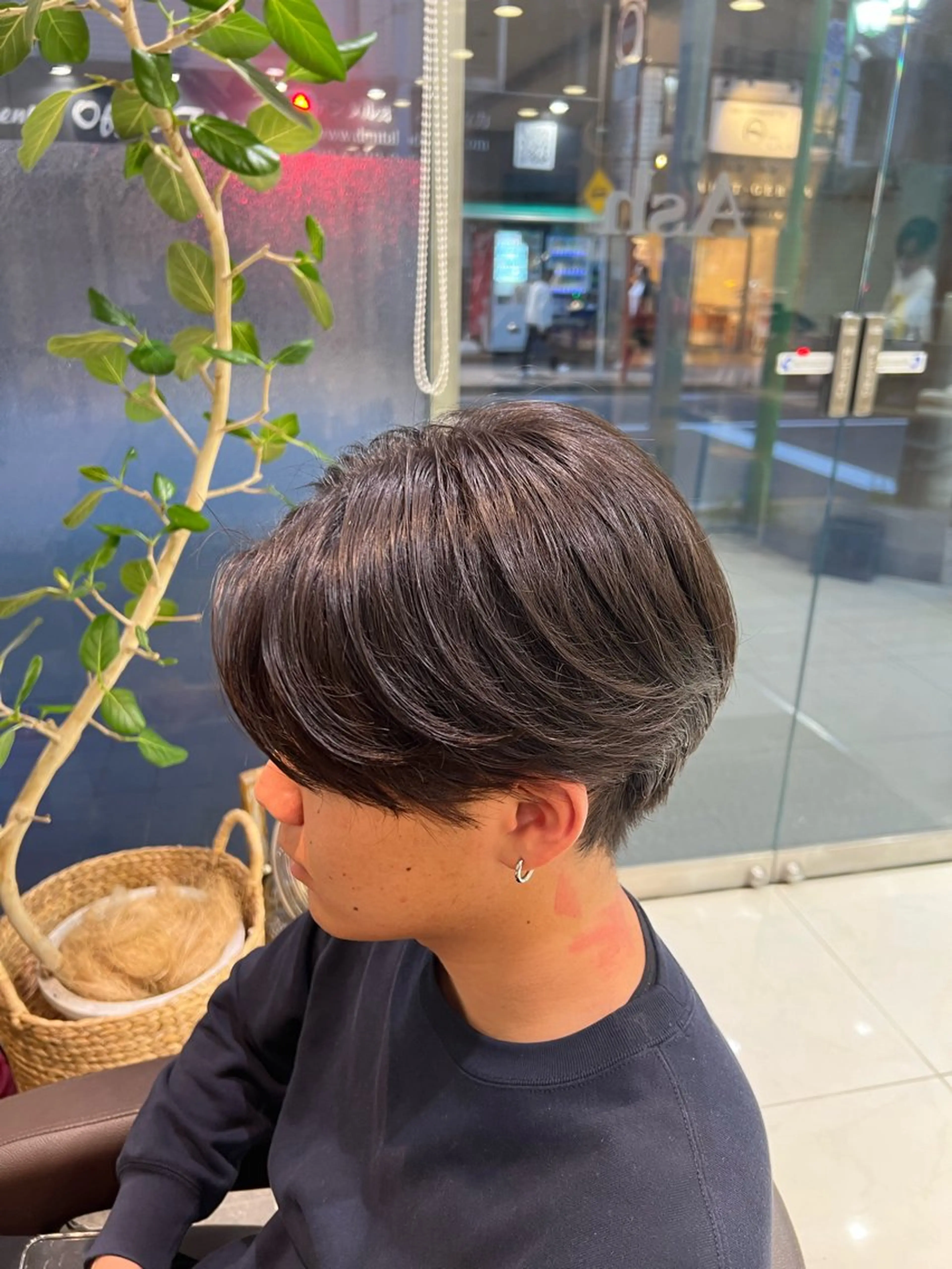 パーマ メンズ 縮毛矯正 カット 縮毛矯正 SENA 再現性 パーマと縮毛矯正のヘアスタイル