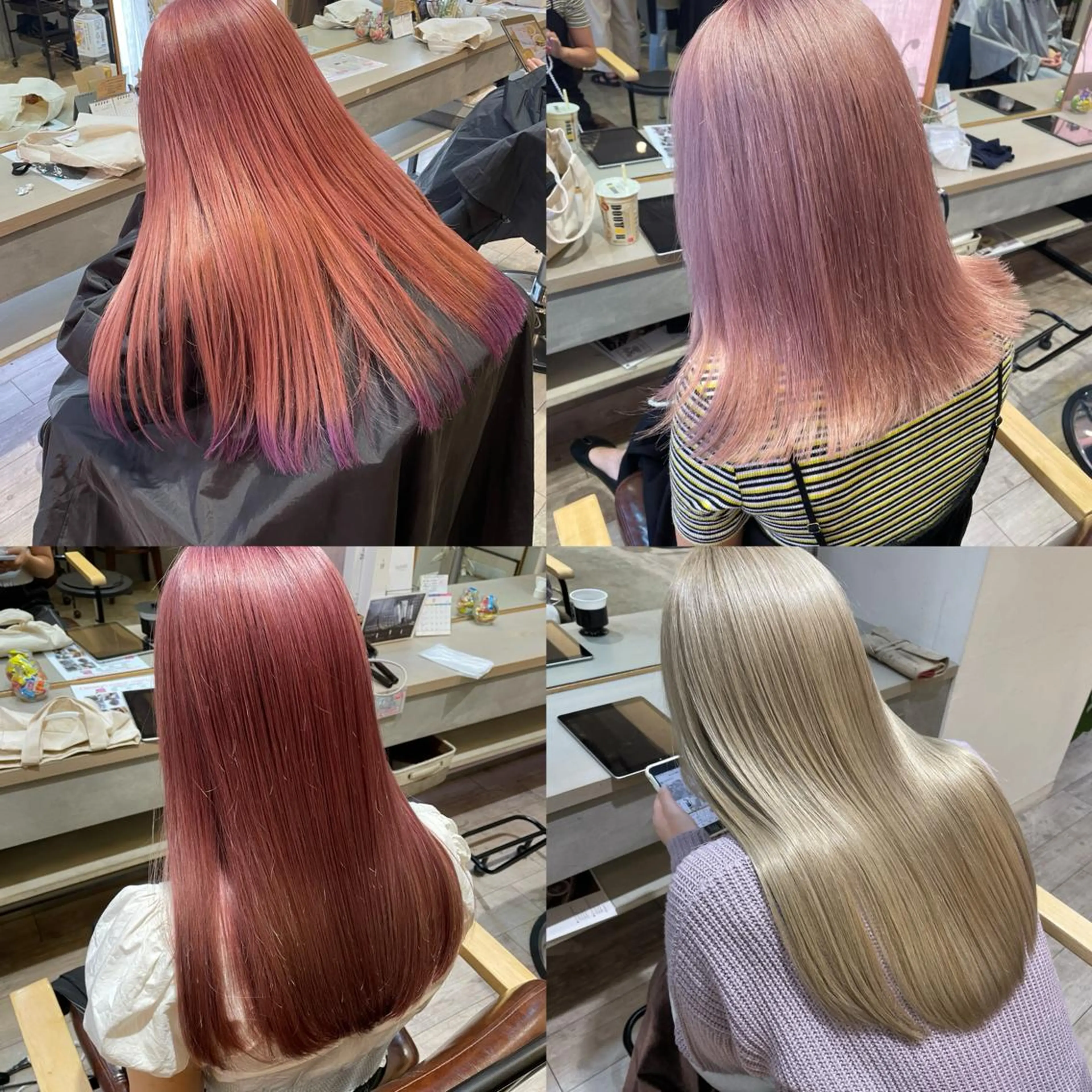 カラー ヘアカラー トリートメント ブリーチカラー🌈 石垣翔太のヘアスタイル