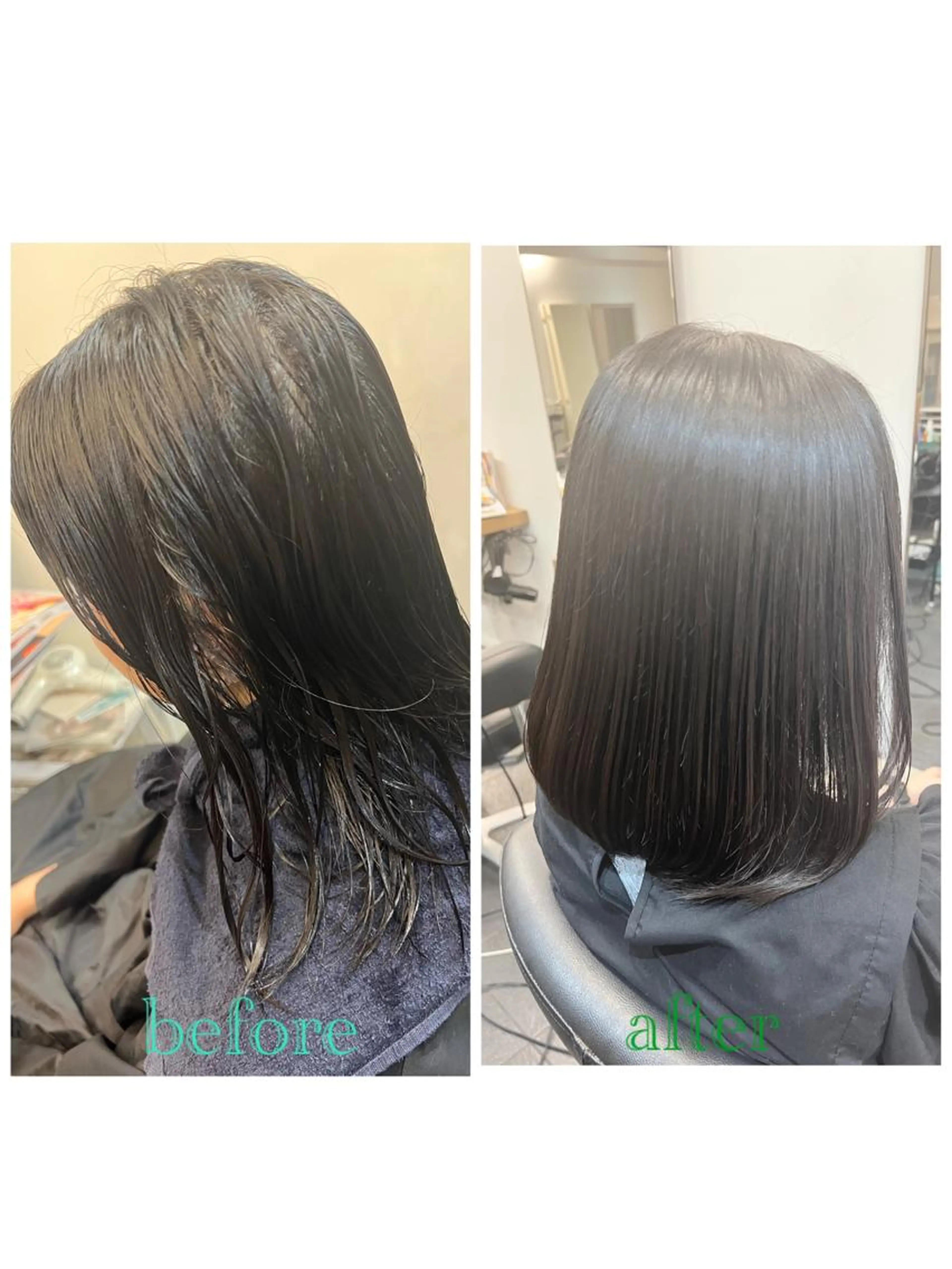 【湿度対策&ダメージレスストレートパーマ】ファイバープレックスストレート縮毛矯正＋トリートメント炭酸スパの写真