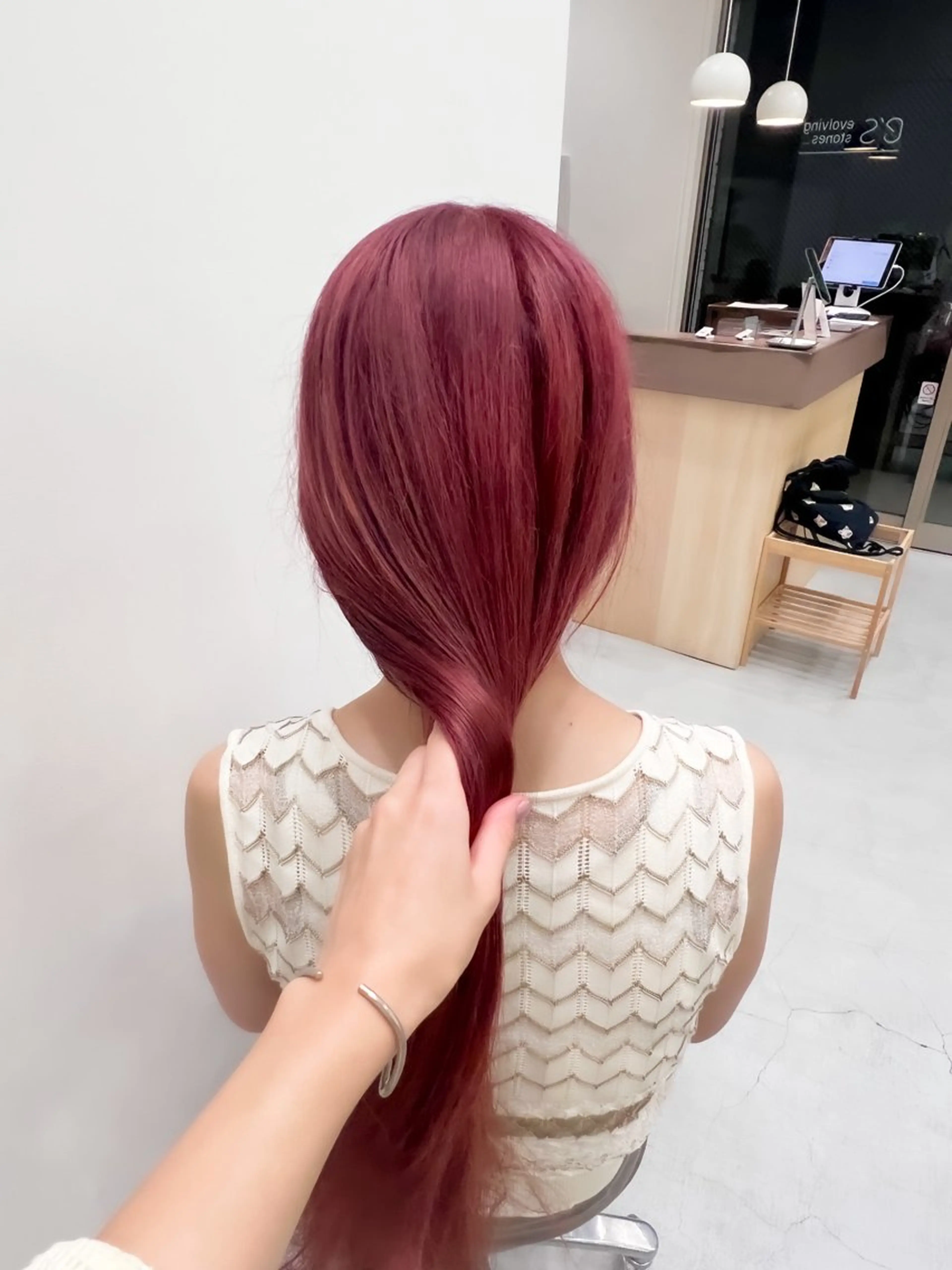 ロング カラー 似合わせカット🫧 /パーマRINAのヘアスタイル