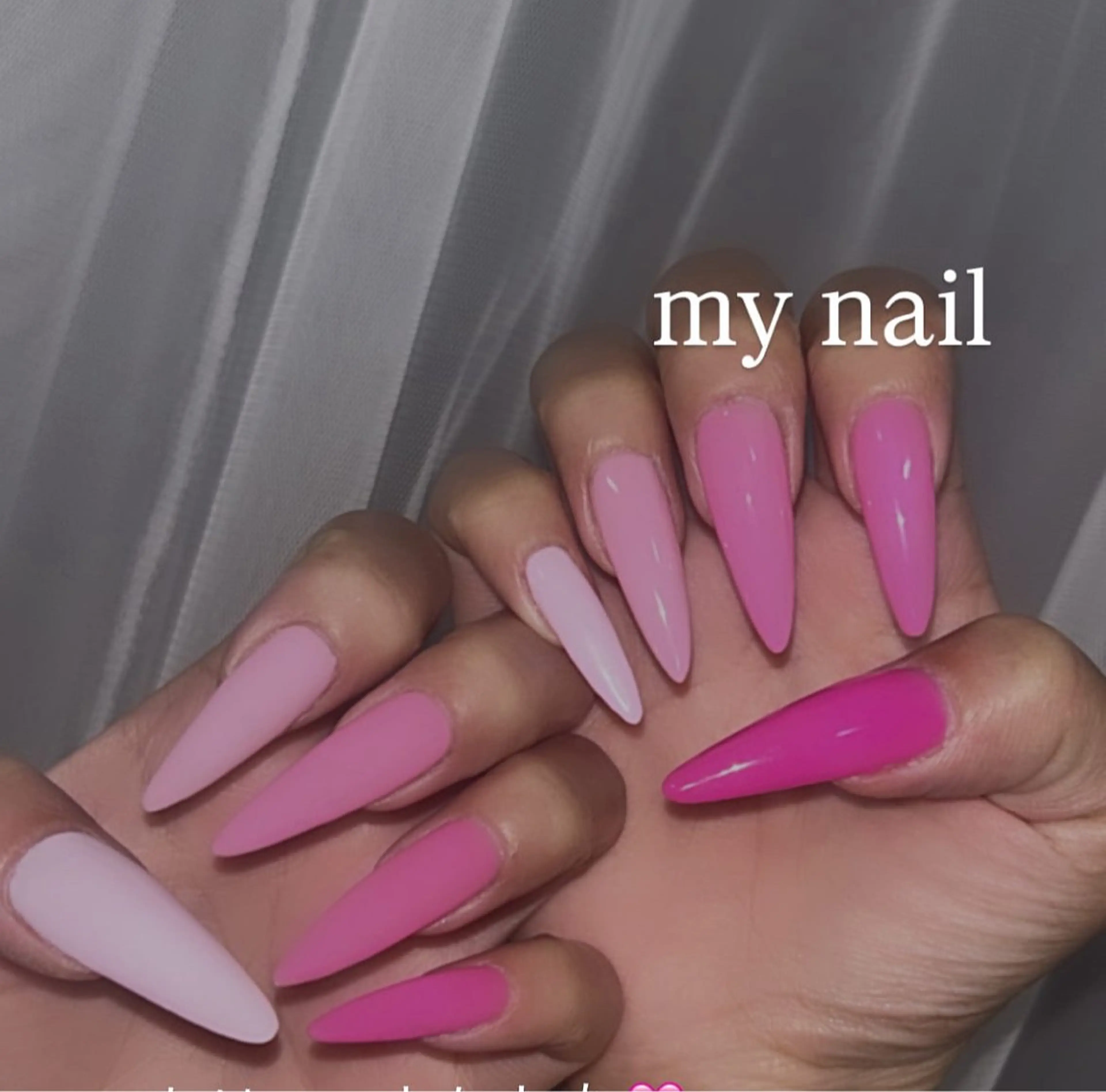 ネイル 高草木 桃香のネイルデザイン