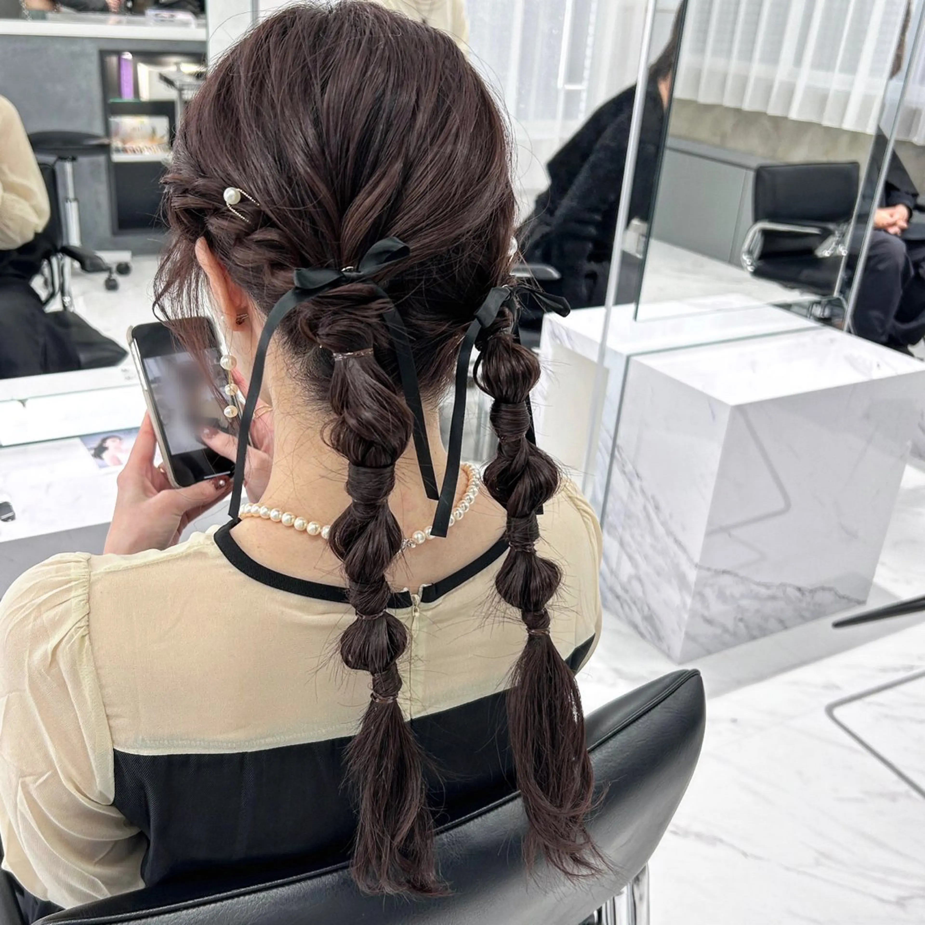 ヘアアレンジ ヘアセット shizuna/天神 /メンズ/ボブのヘアスタイル