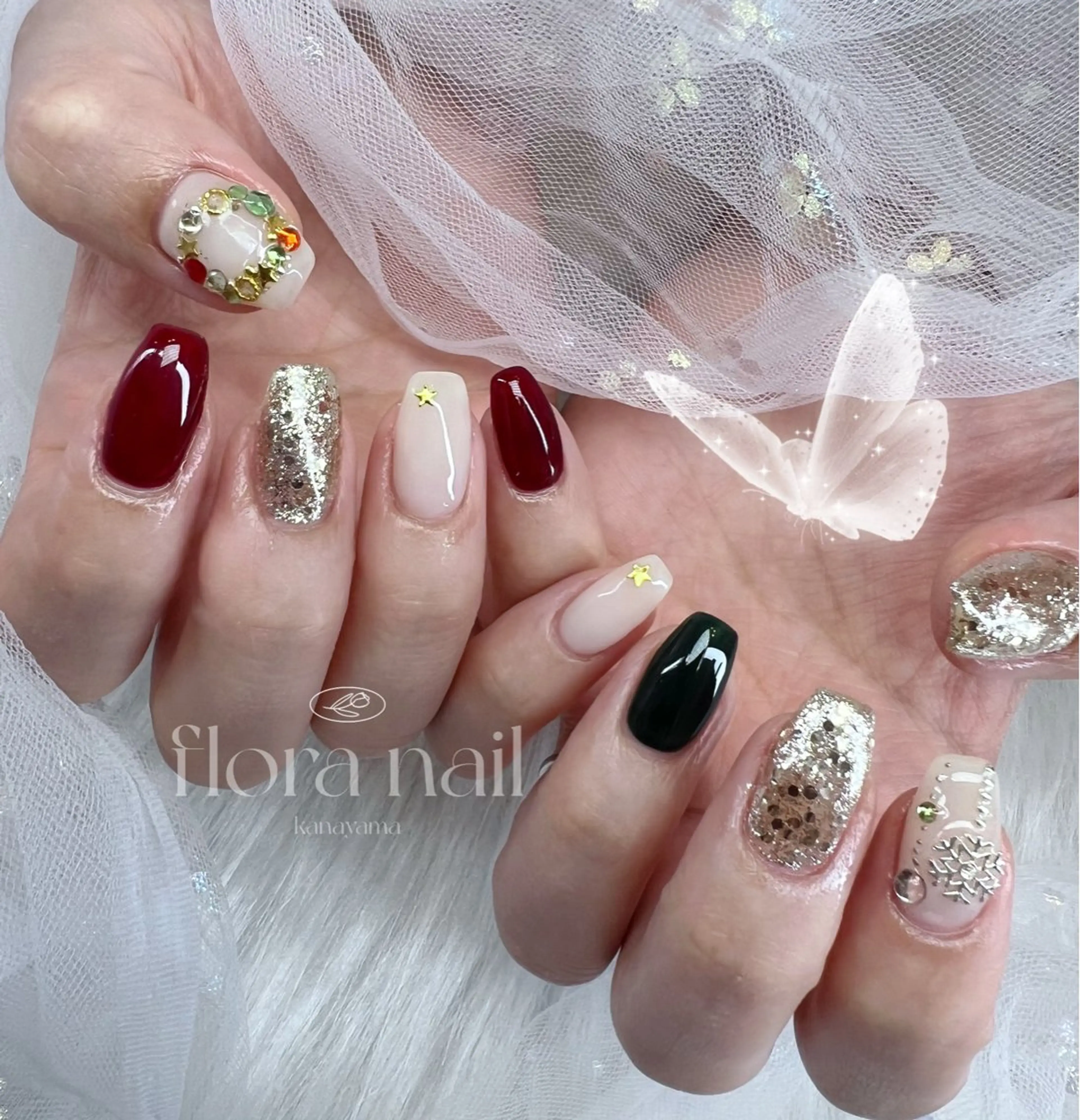 ネイル flora nailのネイルデザイン