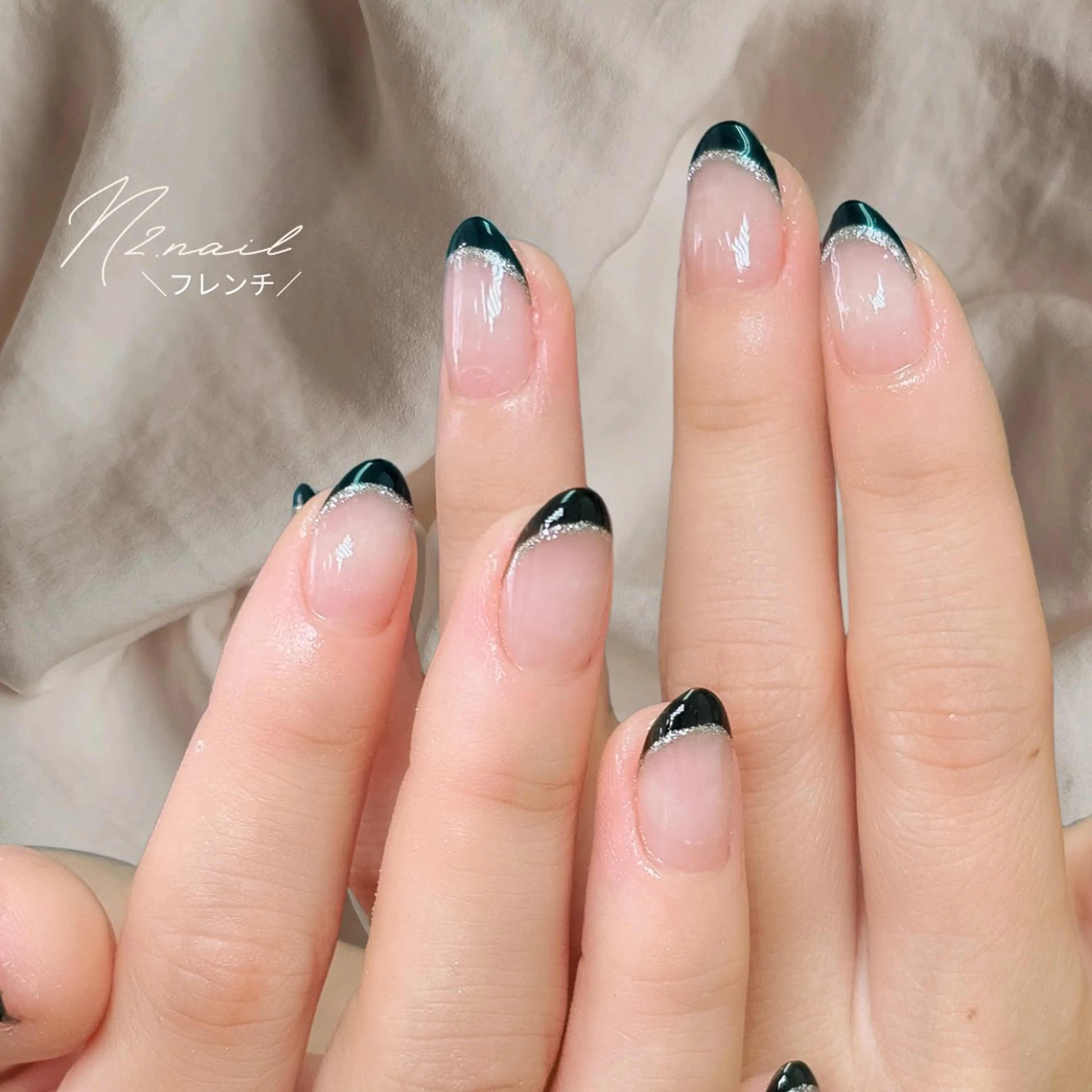 セミロング ハンドネイル N2.nail所属・N2 nailのネイルデザイン