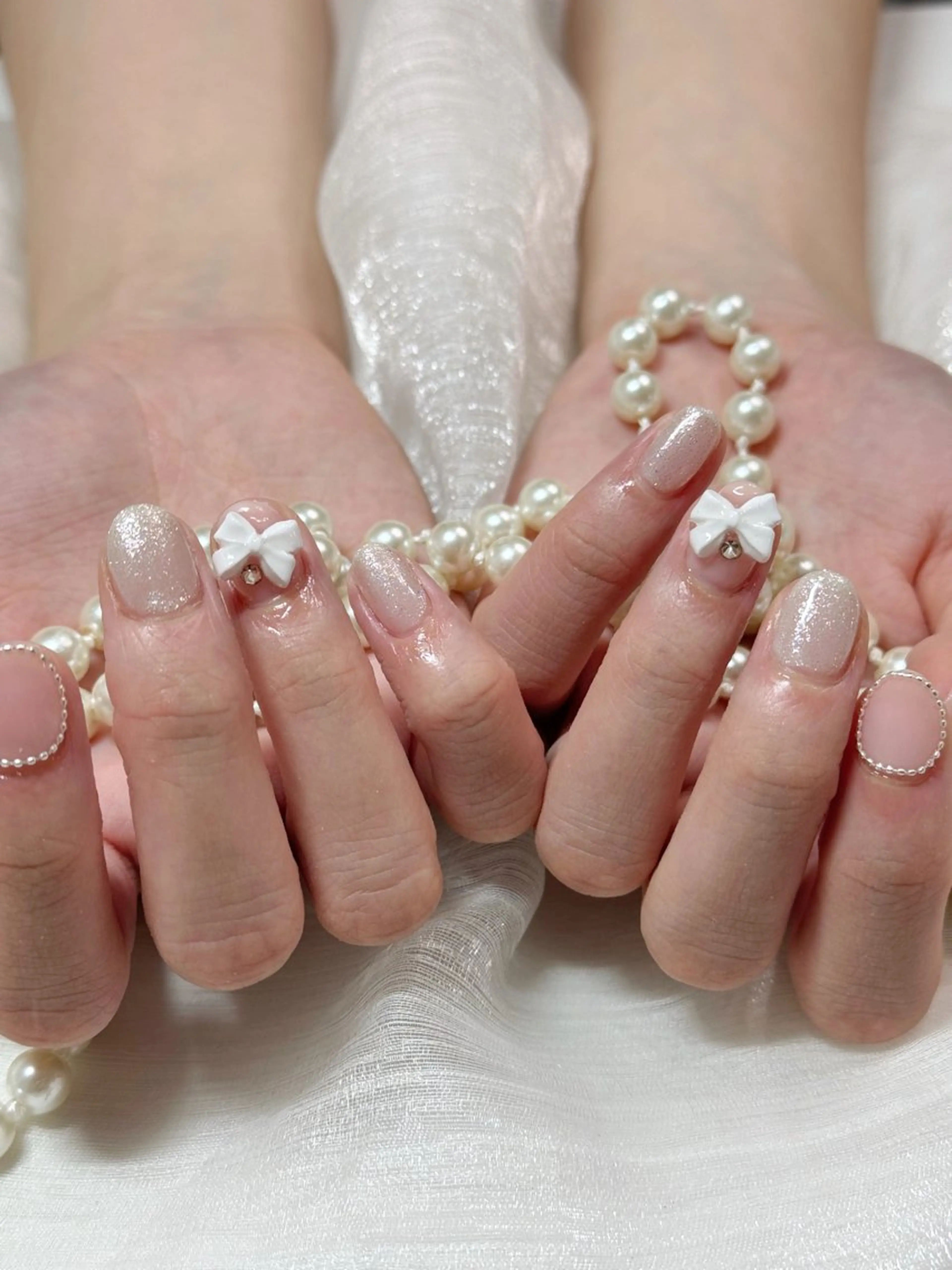 ネイル ハンドネイル 🎀Mai 🎀12/22空✩⡱のネイルデザイン