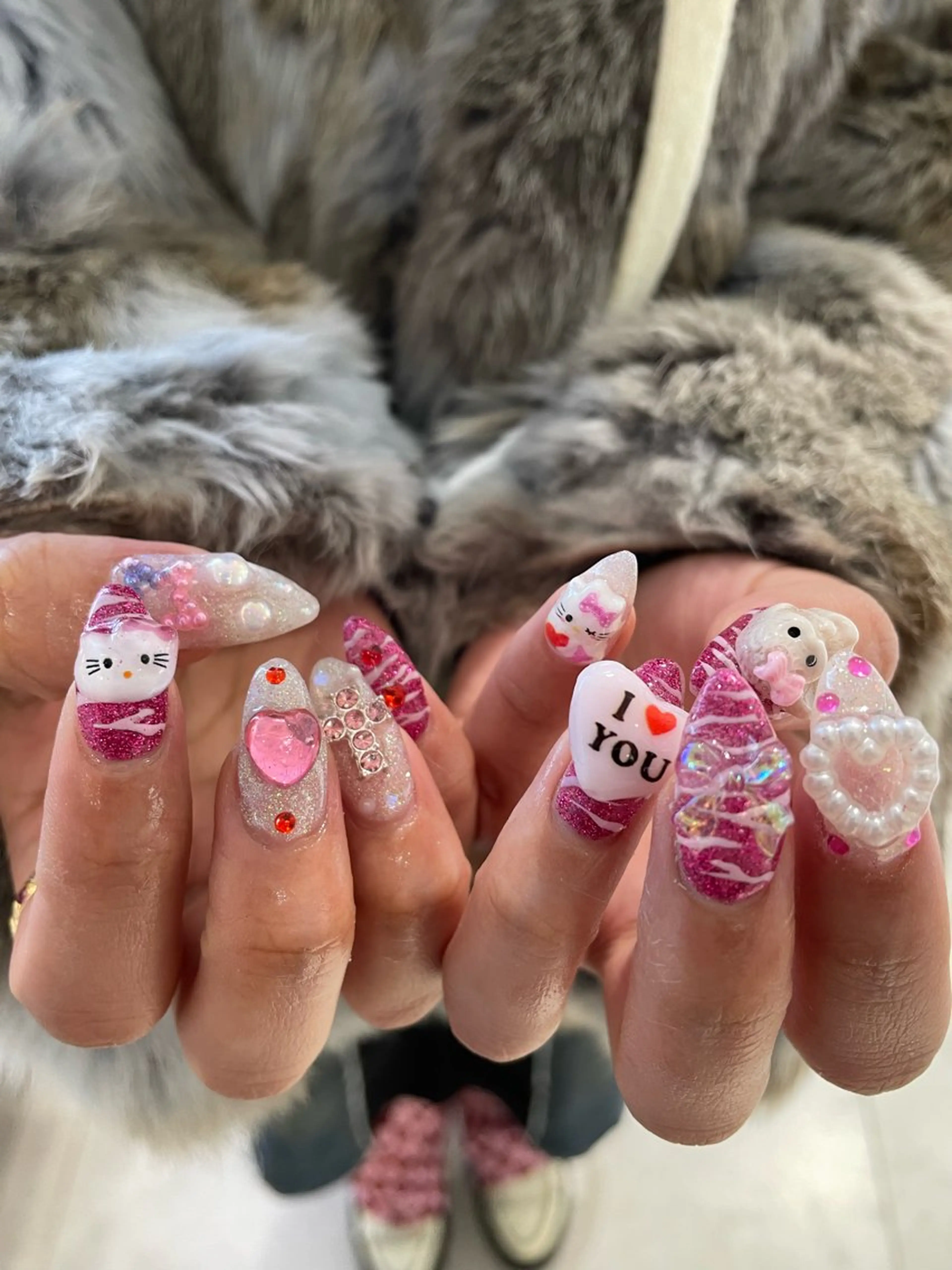 ネイル アートネイル hair&nail ☯️アイリ☯️のネイルデザイン
