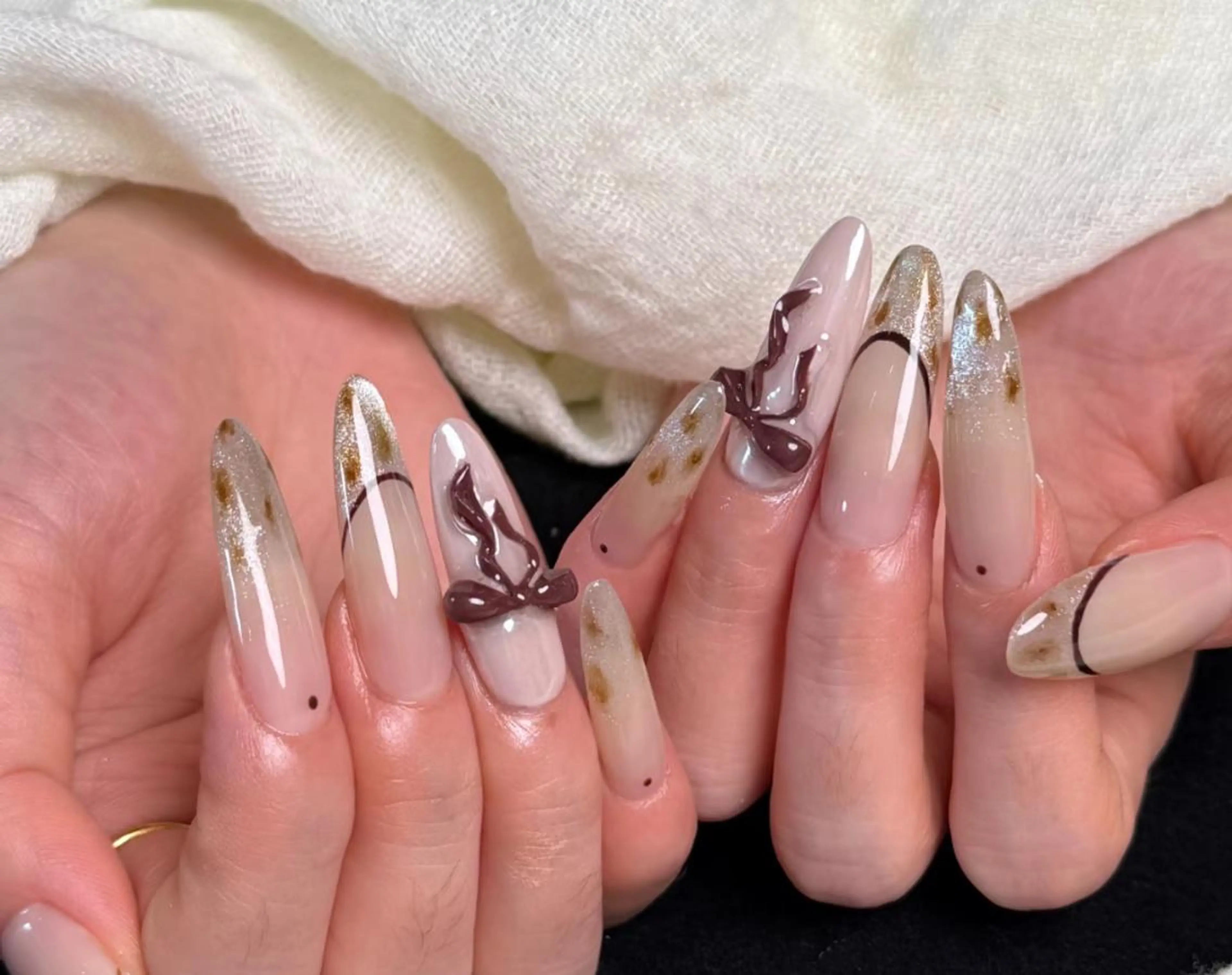 ネイル ハンドネイル By moonネイル 🌷ワンホン/韓国風のネイルデザイン