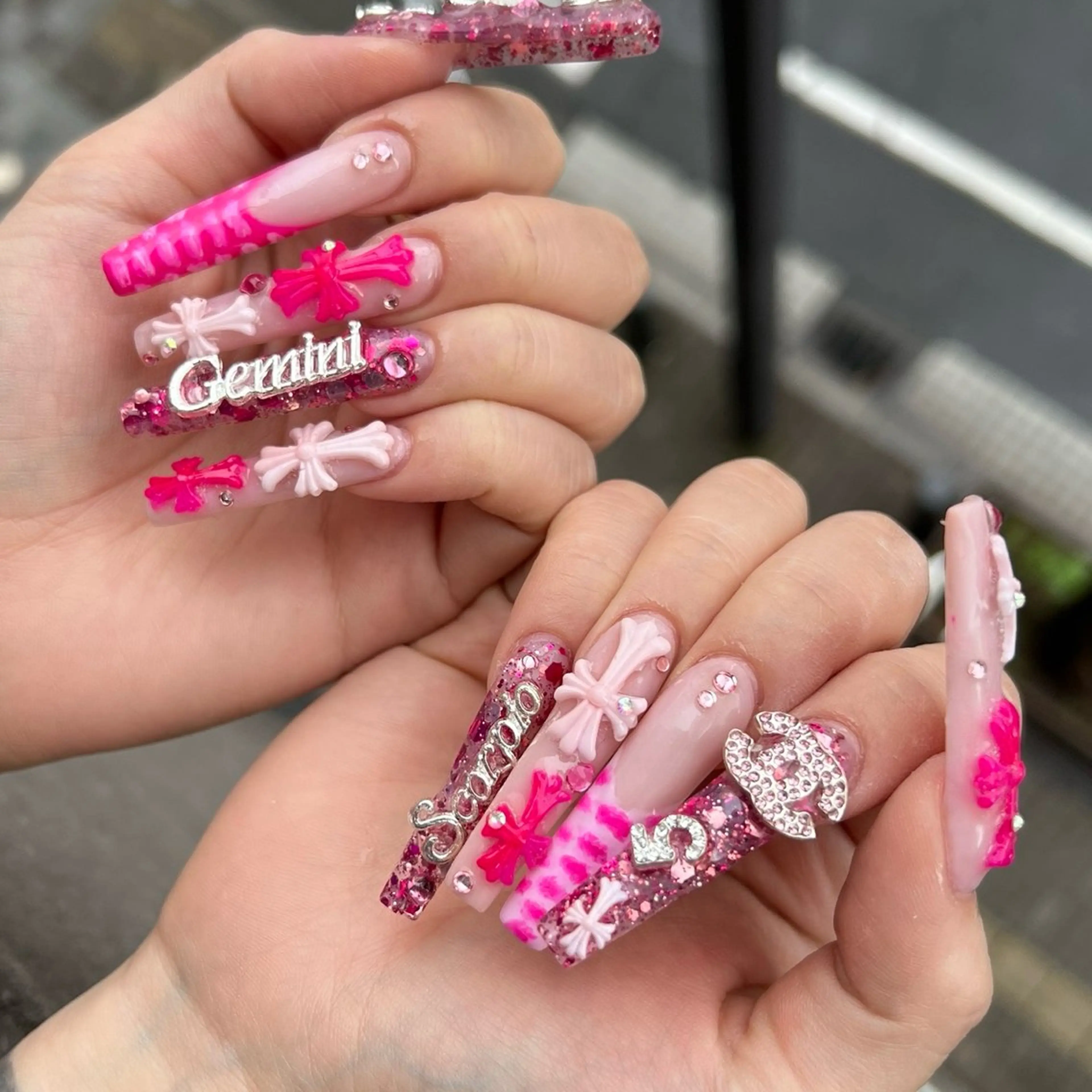 ネイル ピンク ハンドネイル LUCAS 千葉 AOI💅🏾💕のネイルデザイン