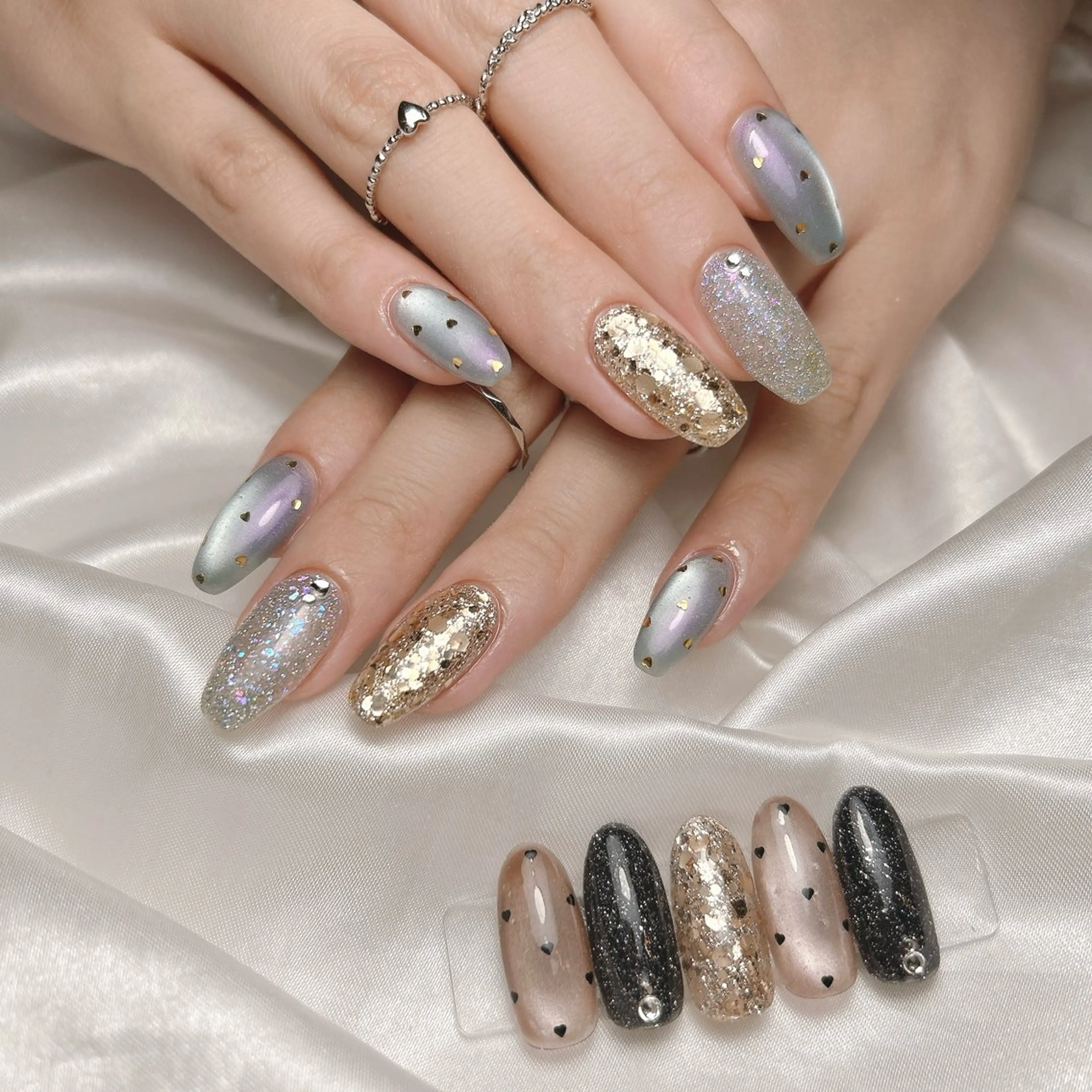 ネイル 夏ネイル ハンドネイル junna 金山.東別院.上前津のネイルデザイン