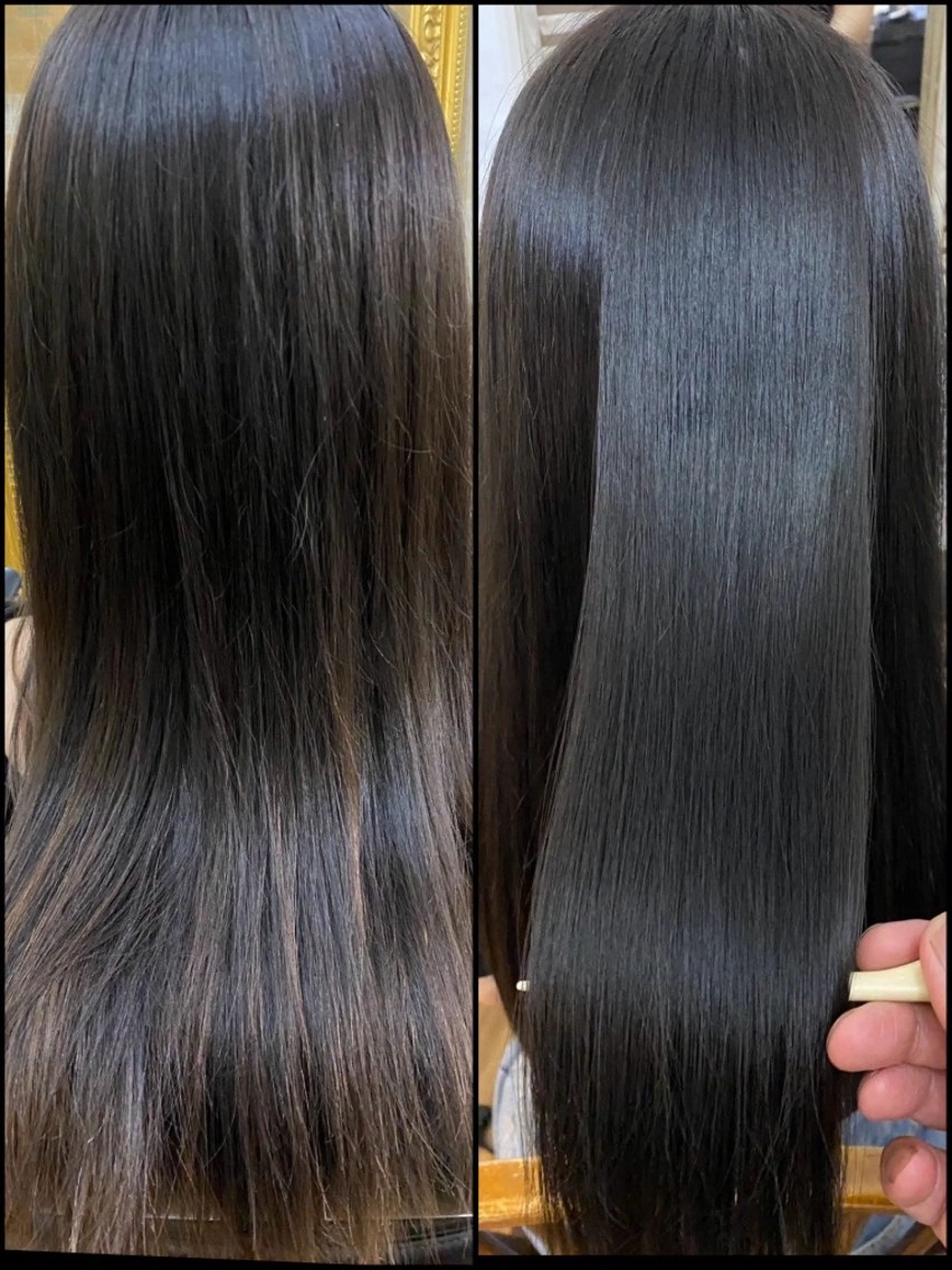 ロング カット 縮毛矯正 トリートメント GOLD BLACK所属・究極の艶髪！ 艶神！大矢祥央のヘアスタイル