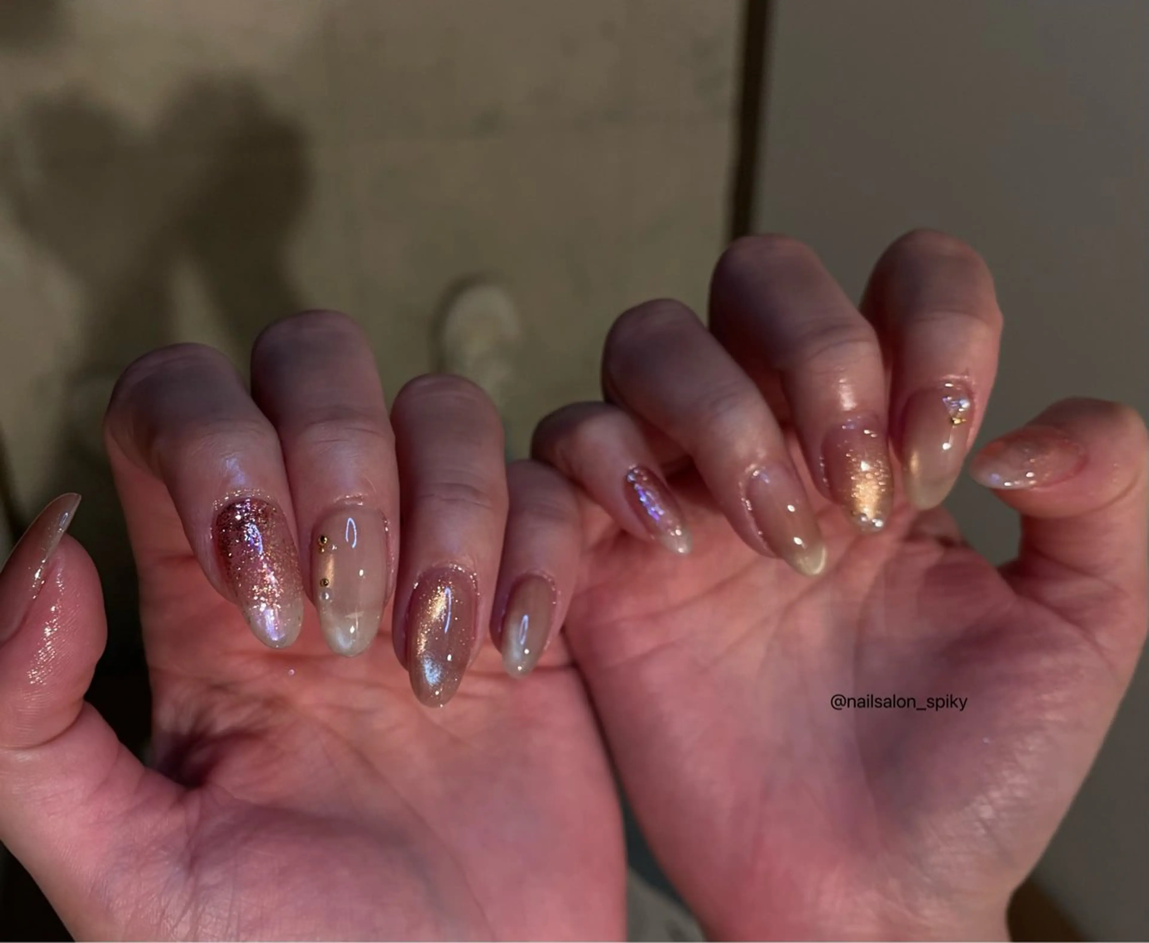 ネイル Spiky とうげ ふうかのネイルデザイン