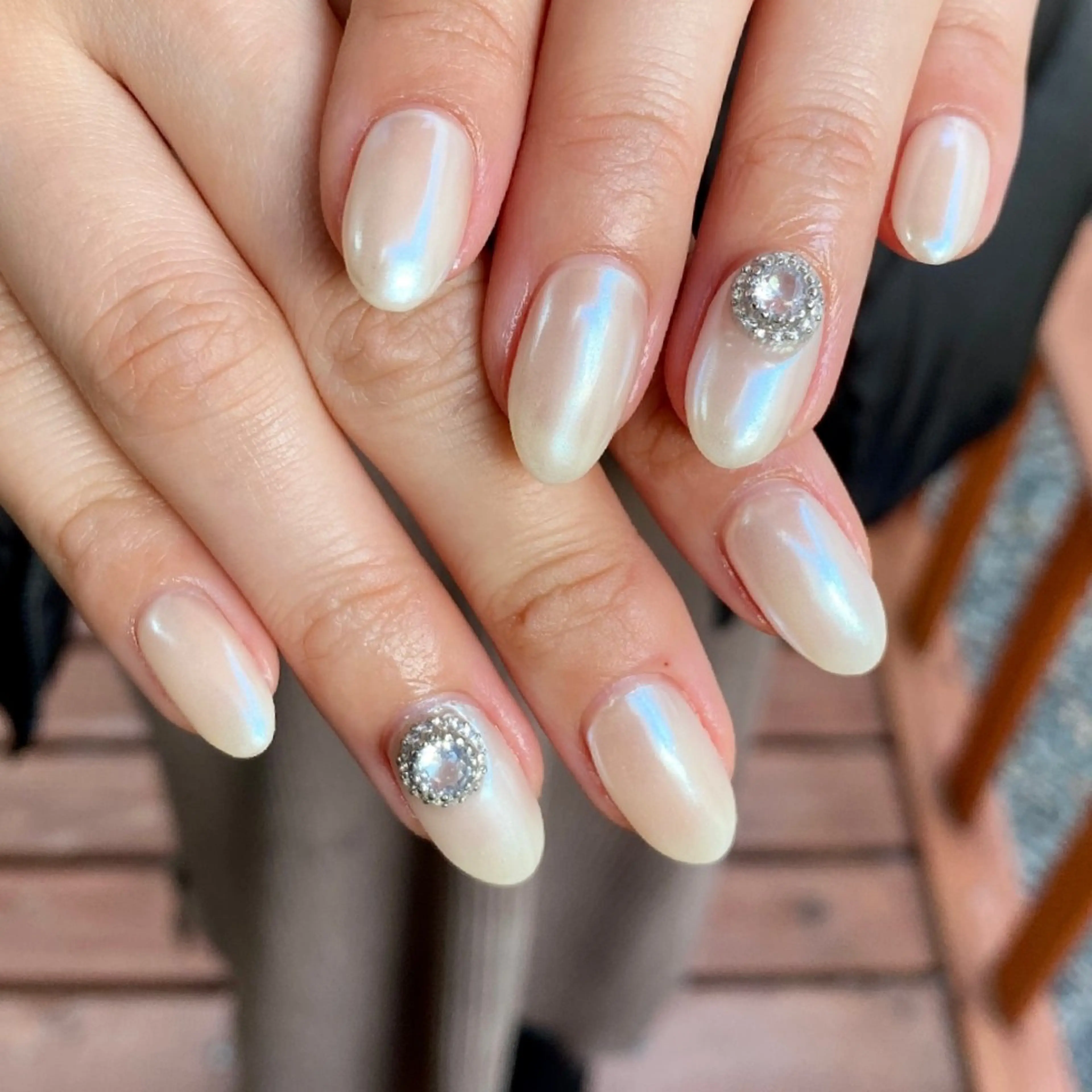 ネイル オーロラネイル ハンドネイル Miley nailのネイルデザイン