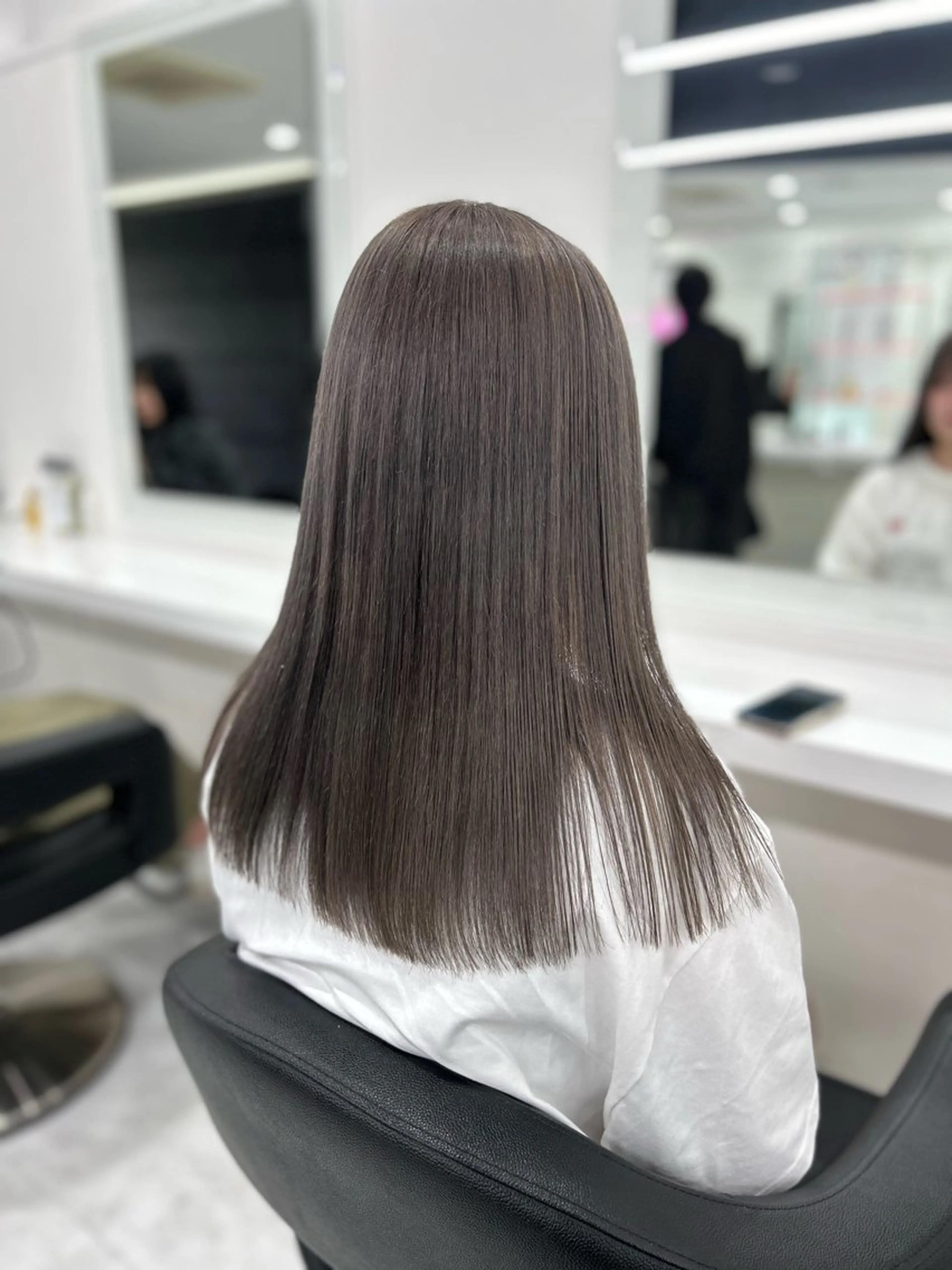 セミロング カラー ヘアカラー トリートメント ヘアセット 渋谷指名1位💖 カラーの達人❣️のヘアスタイル