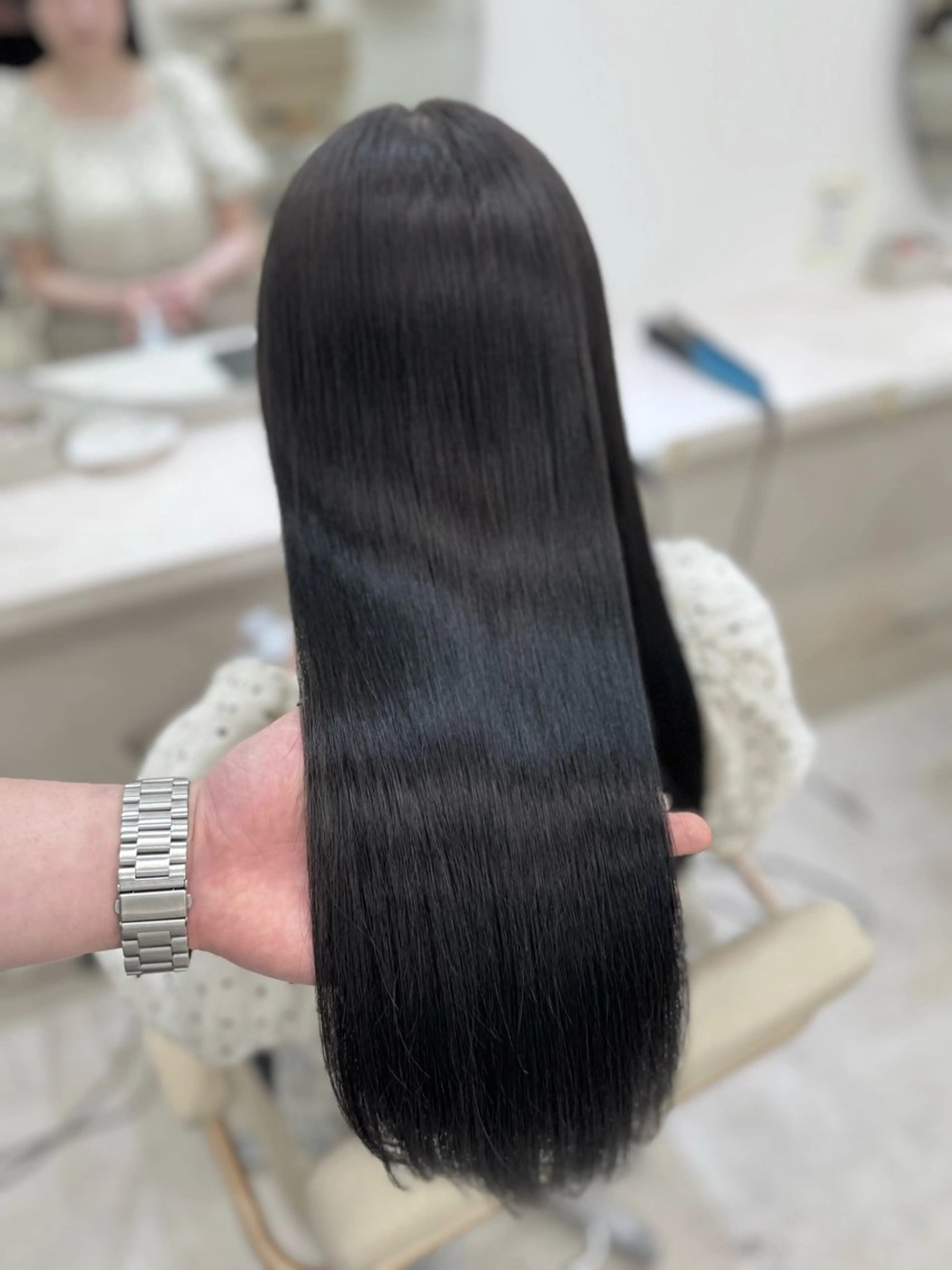 ロング カット ヘアカラー 縮毛矯正 トリートメント 髪質改善×縮毛矯正 Core 片山健太のヘアスタイル