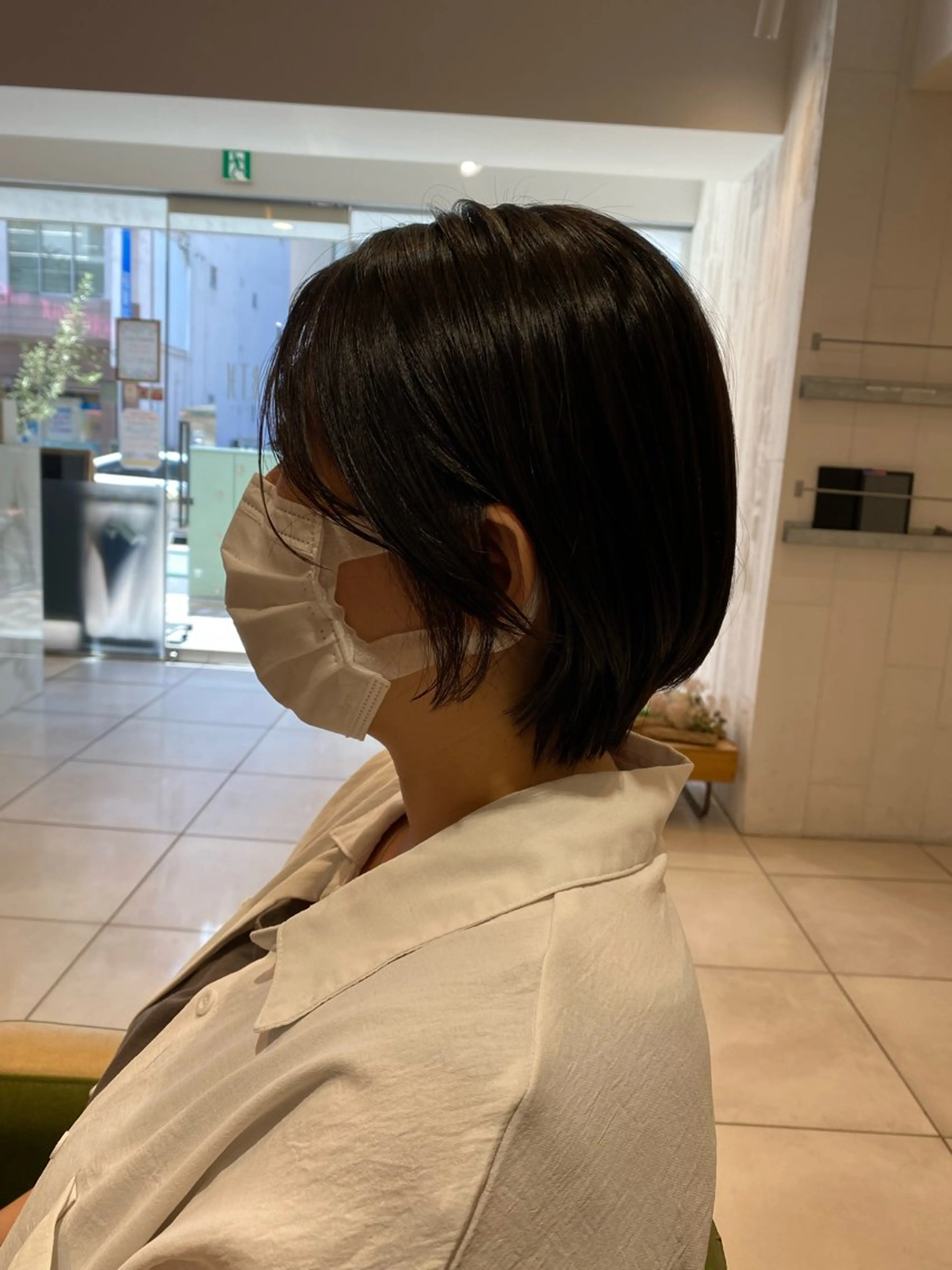 ショート カット トリートメント ふじ ここなのヘアスタイル