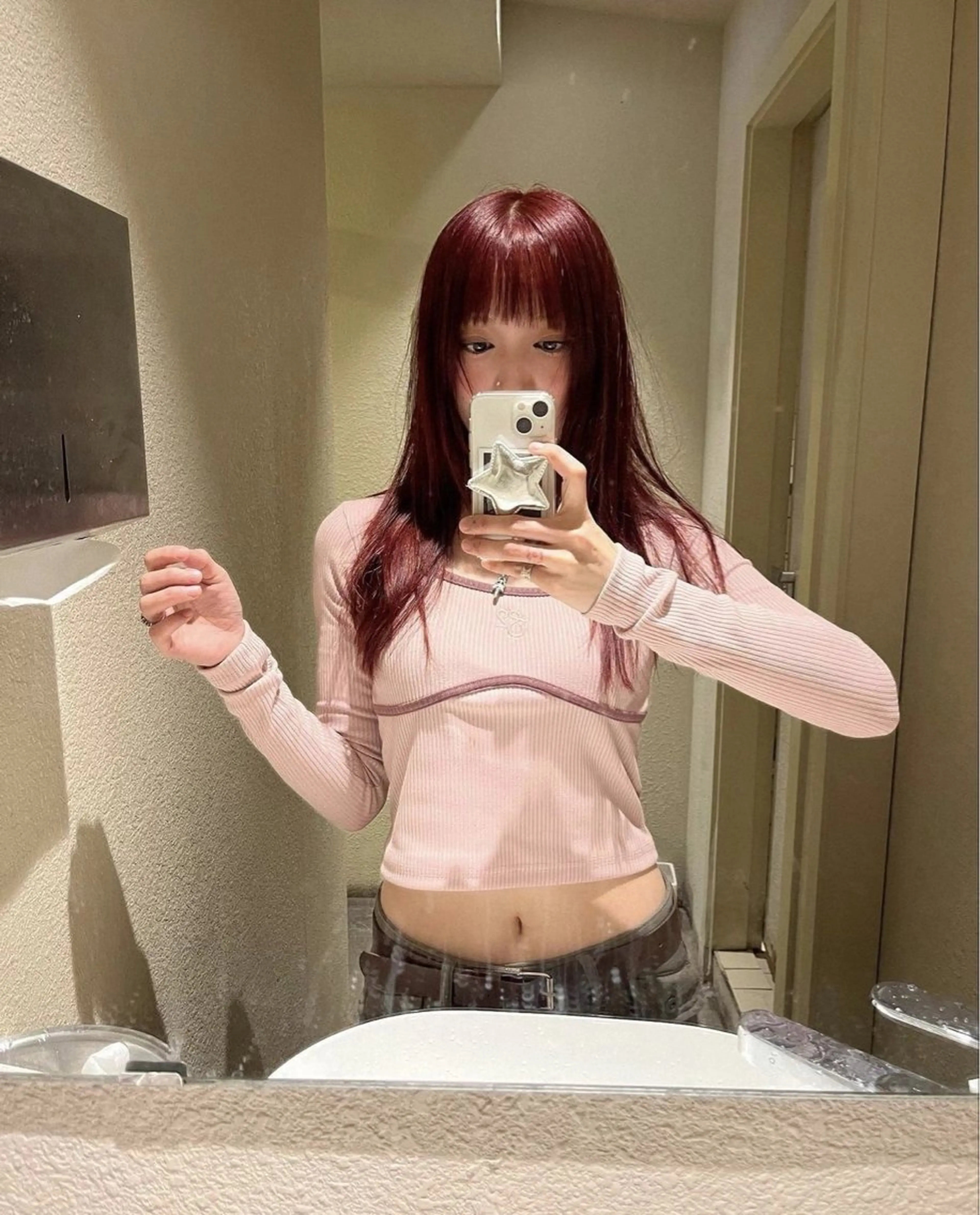 セミロング カラー 吉田一輝 外国人パーマのヘアスタイル