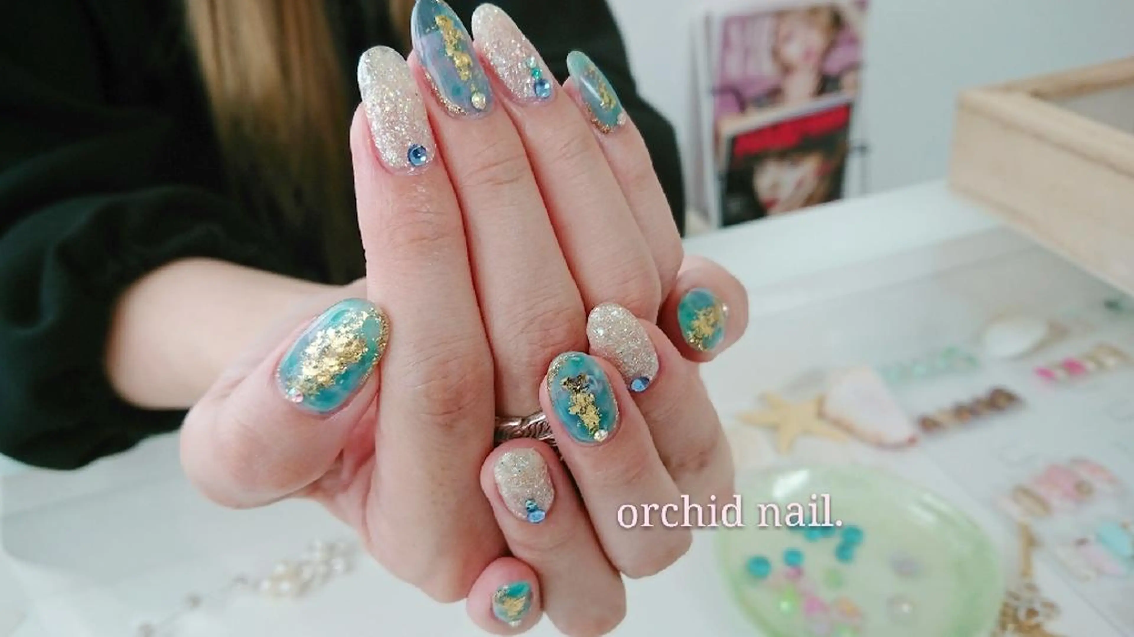 ネイル orchid ♡オーキッドのネイルデザイン