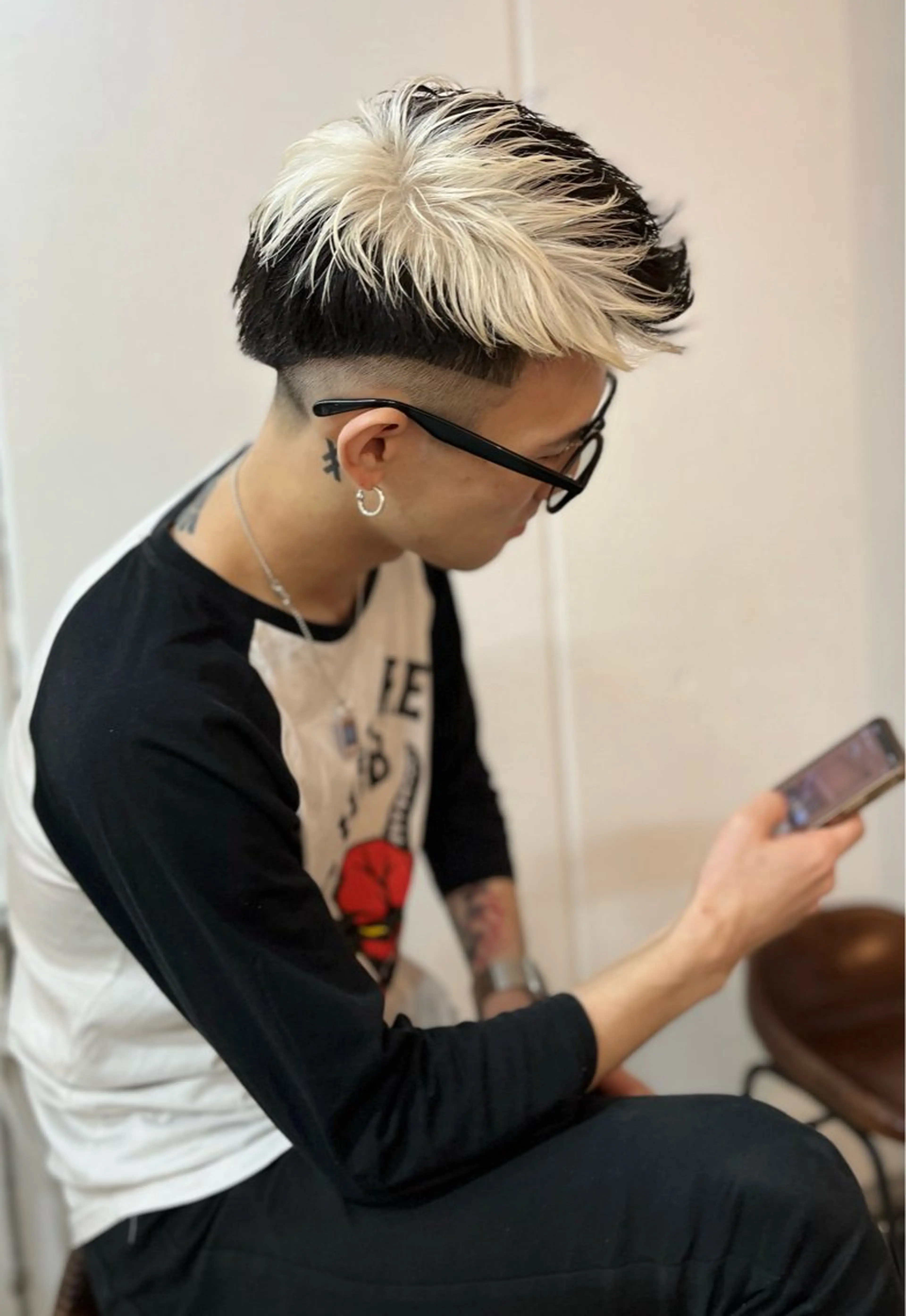 ショート カラー メンズ メンズ特化美容師/ NANA/中屋真之介のヘアスタイル