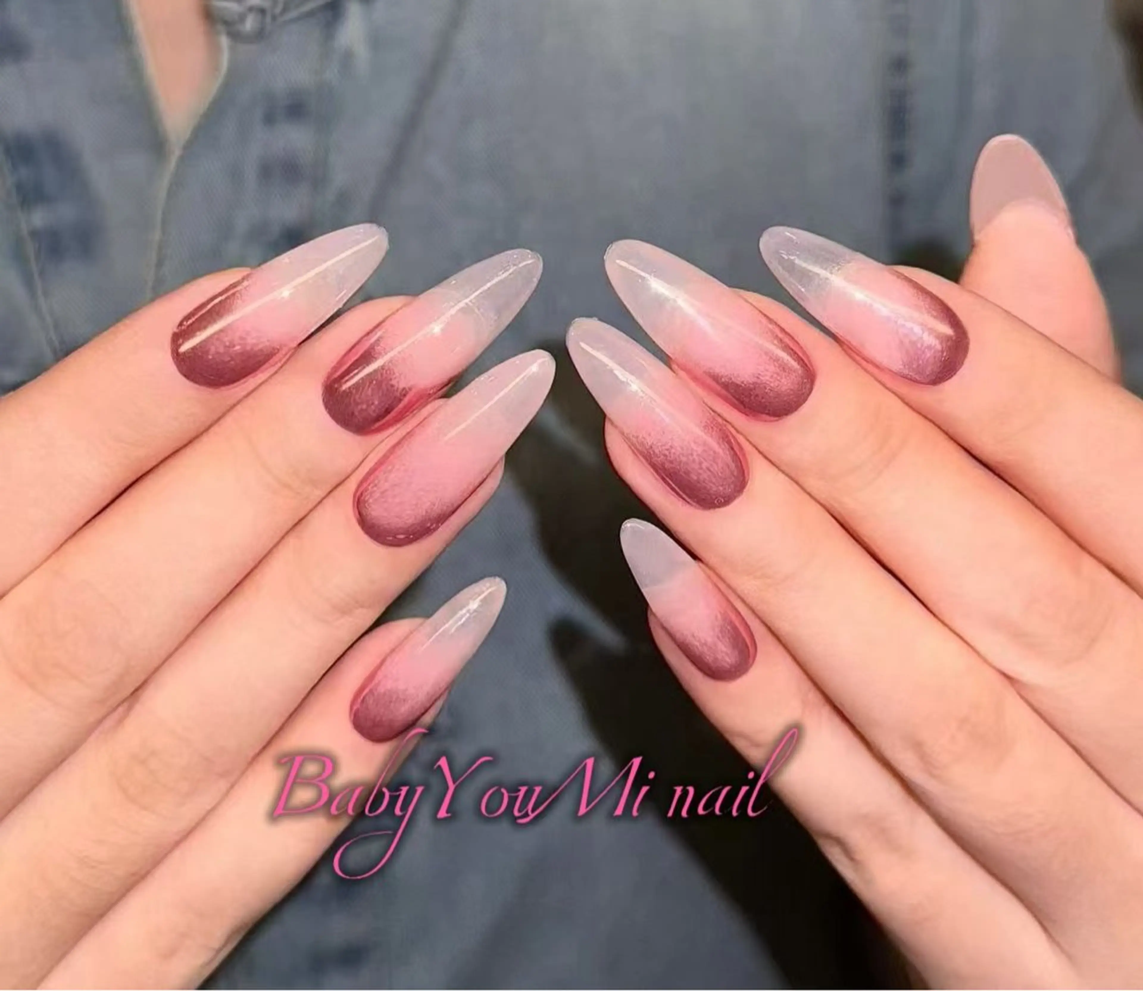 ネイル オーロラネイル フラワーネイル フットネイル フレンチネイル ジェルネイル ハンドネイル 相沢 さやかのネイルデザイン