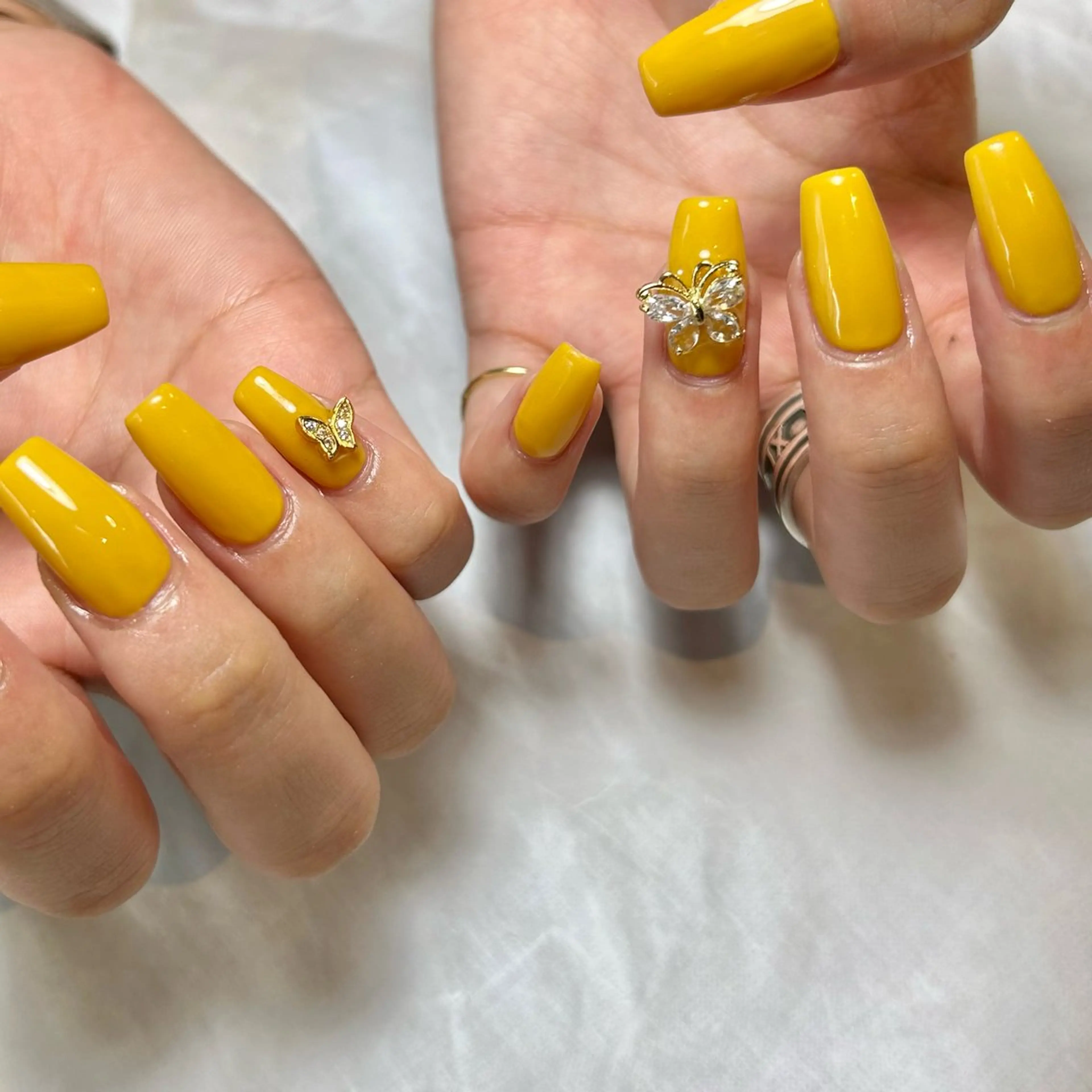 ネイル ワンカラーネイル ハンドネイル Reflection marikoのネイルデザイン