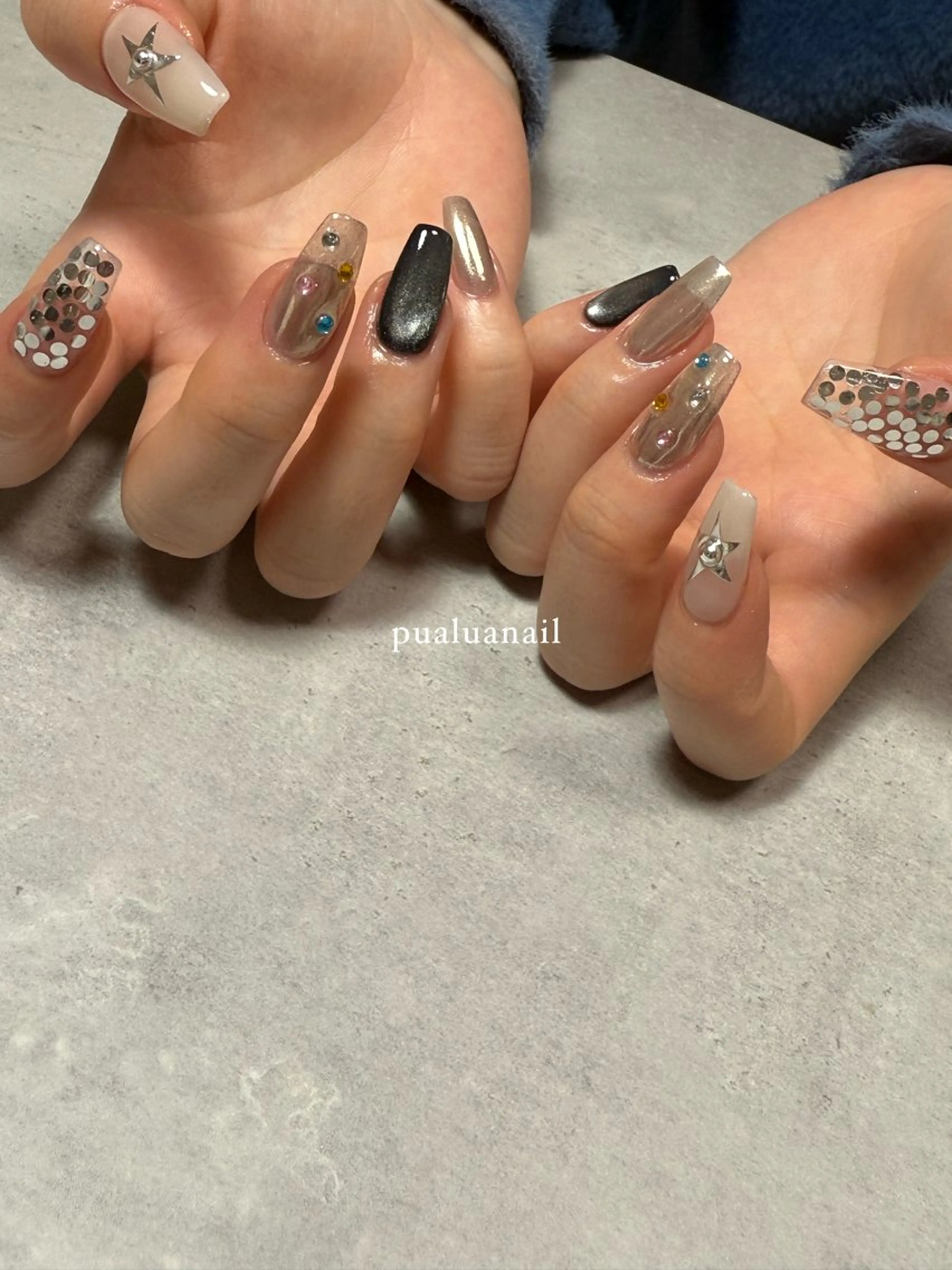 ネイル ハンドネイル pualua miharuのネイルデザイン