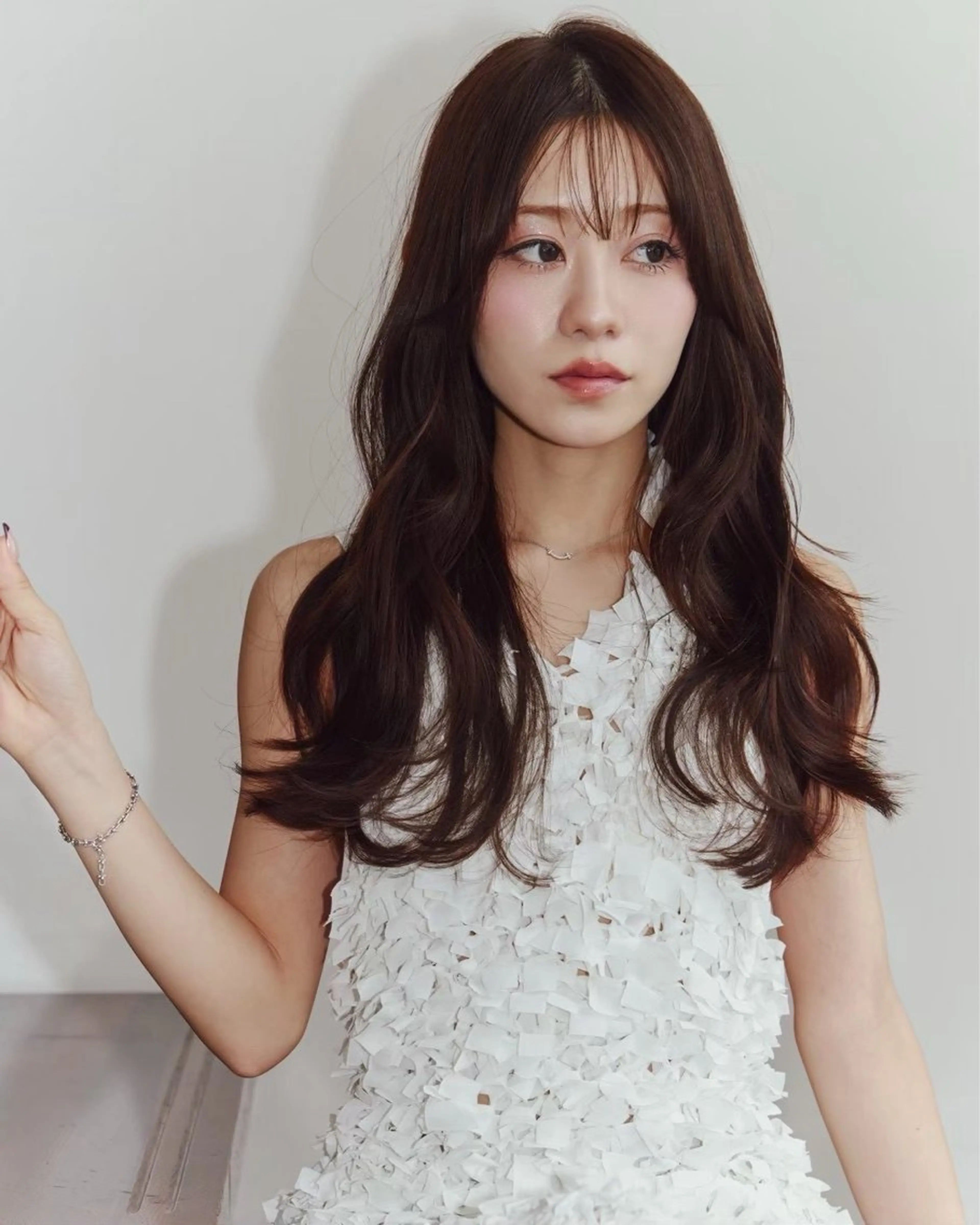 ロング ヘアカラー 🎀 うる艶透明感 カラー / 錦糸町のヘアスタイル