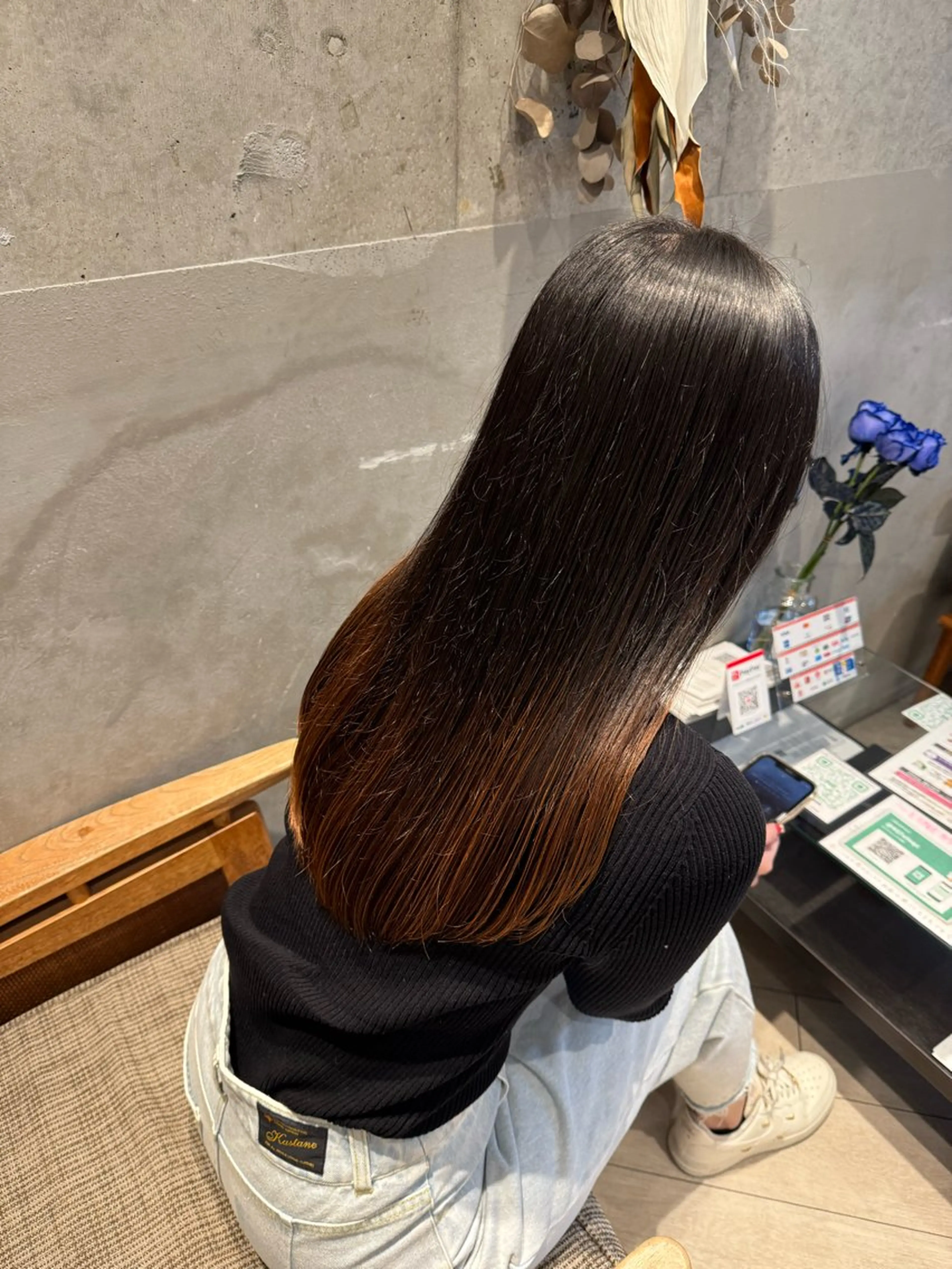 ロング 吉川 慶斗のヘアスタイル
