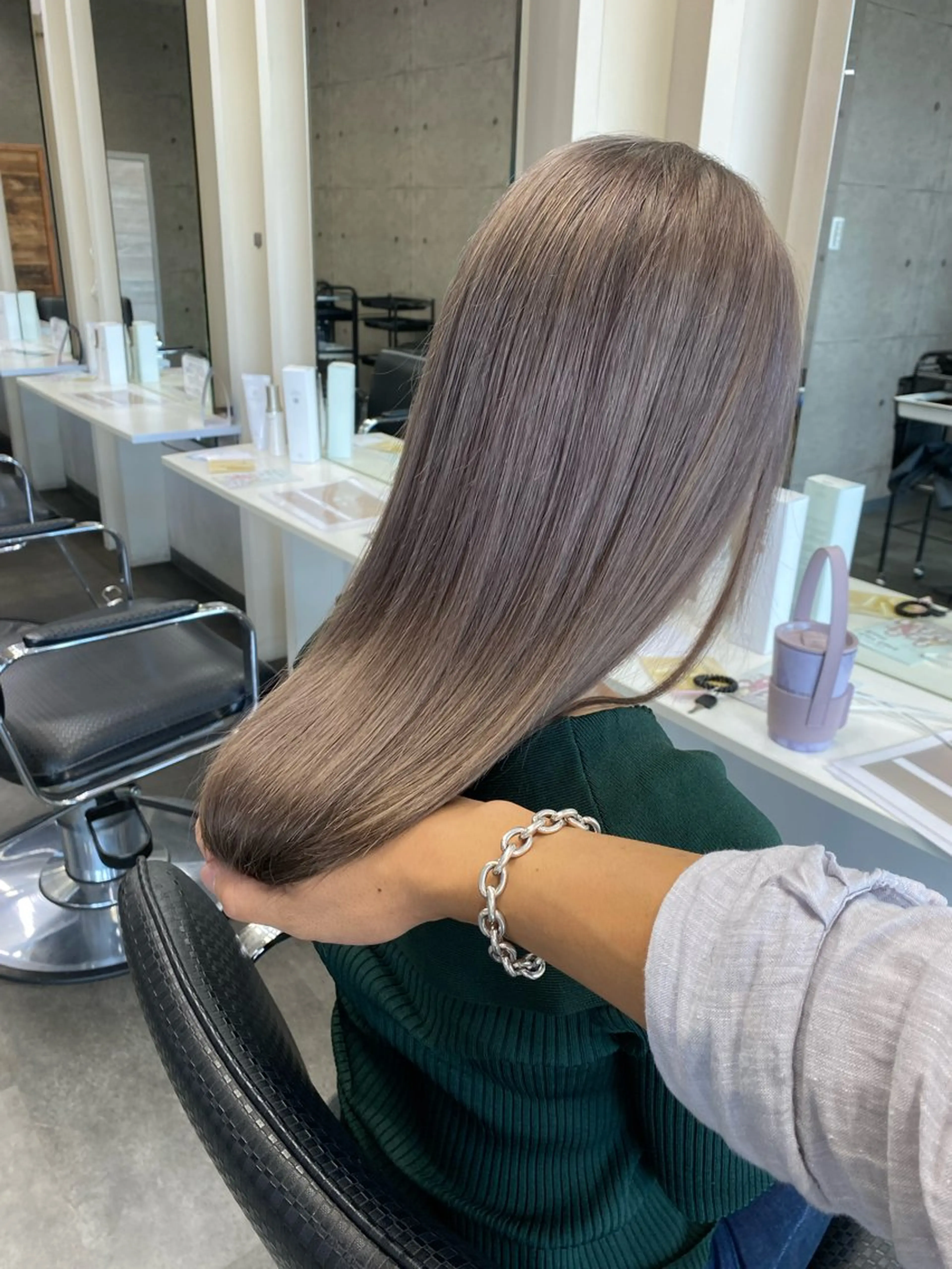 ロング 北口 優貴のヘアスタイル