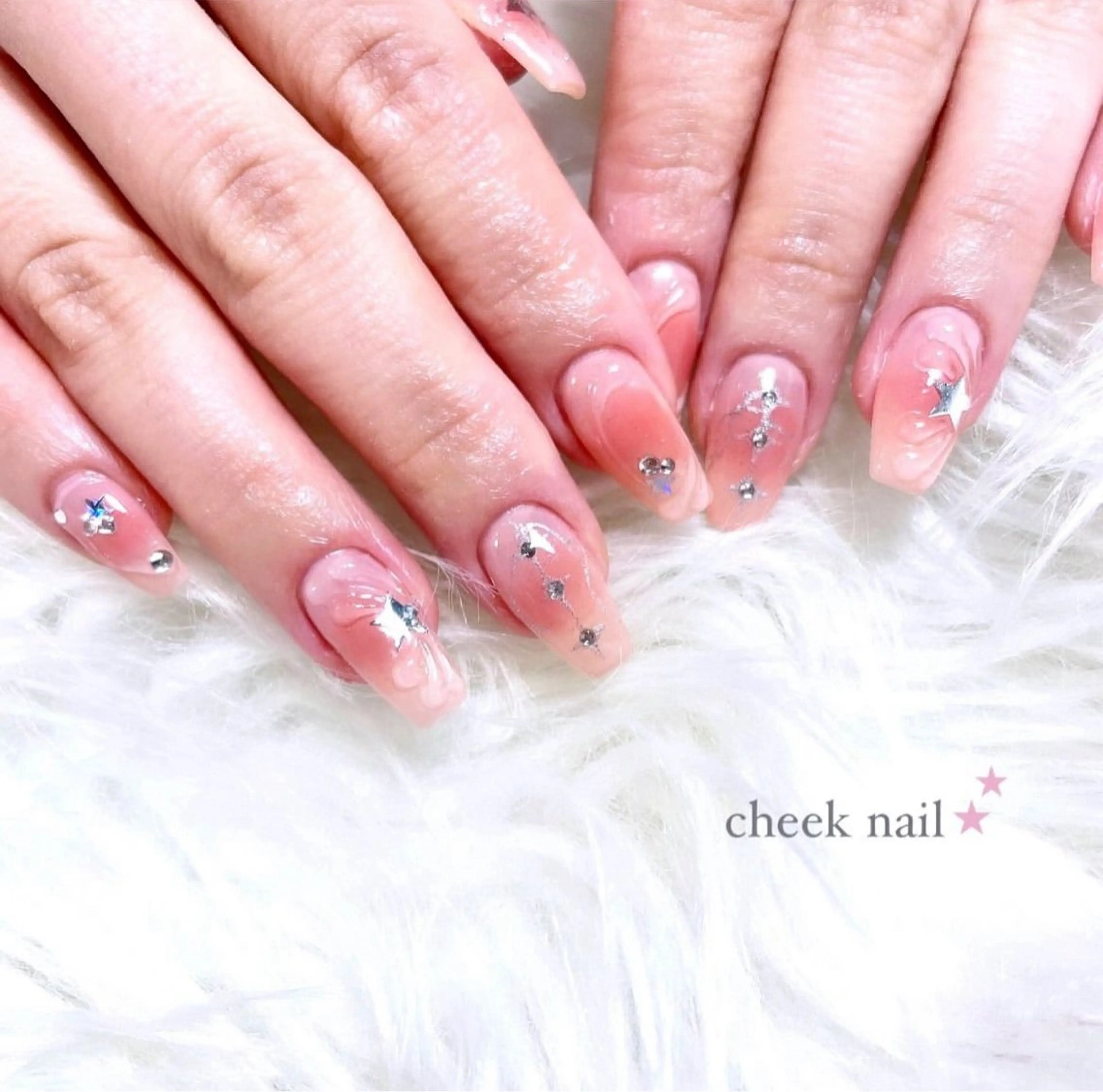 🤍デザイン持ち込み自由🤍持ち込み120分フルアート✨の写真